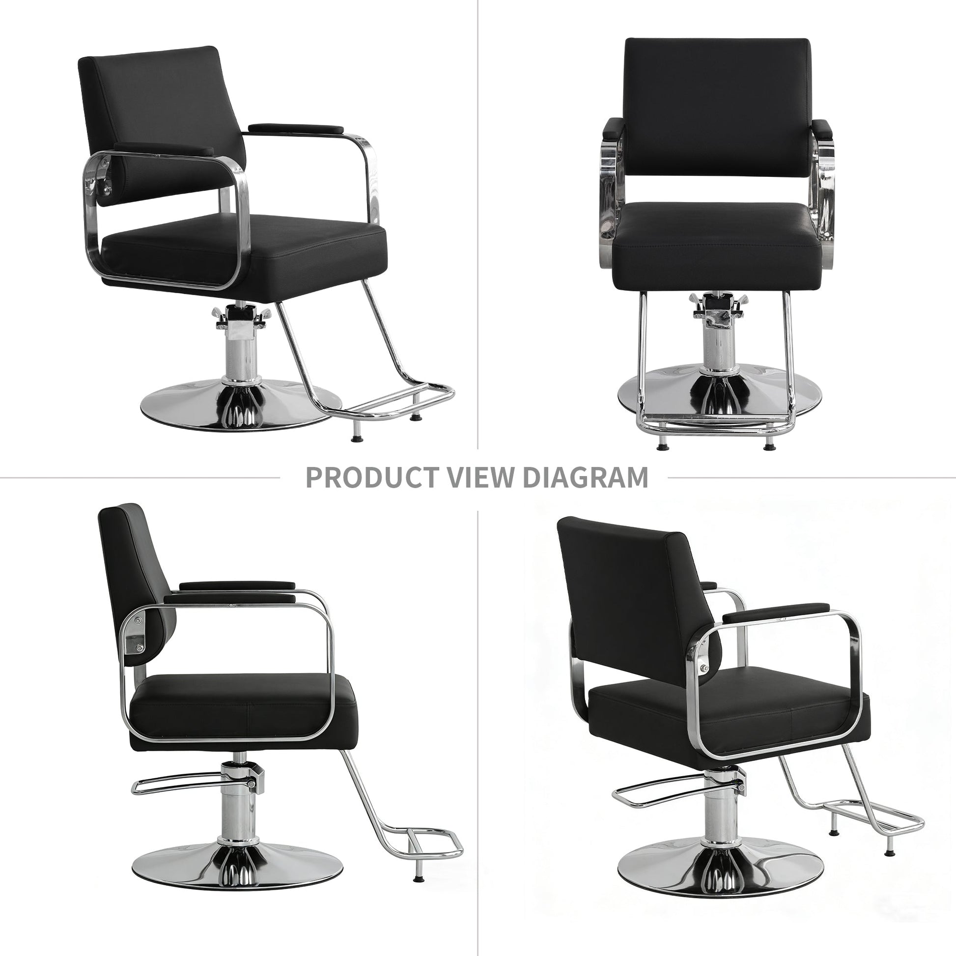 Barber Chair Salon Chair for Hair Stylist Home Furnishers