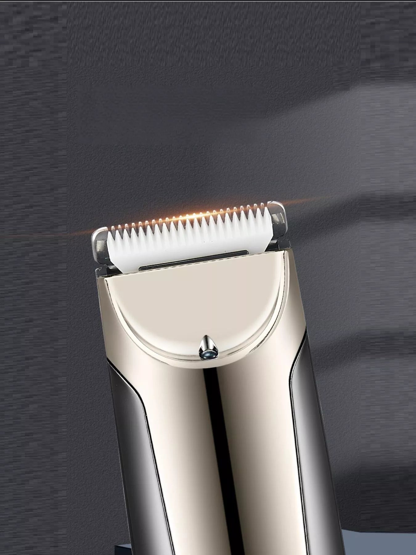 Men's Waterproof Electric Trimmer with LCD & Dock Charging Unique Oils