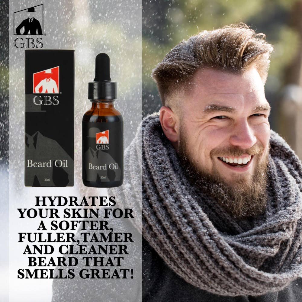 GBS Beard Growth Kit - Gents Fine Grooming Products The Grease Shop