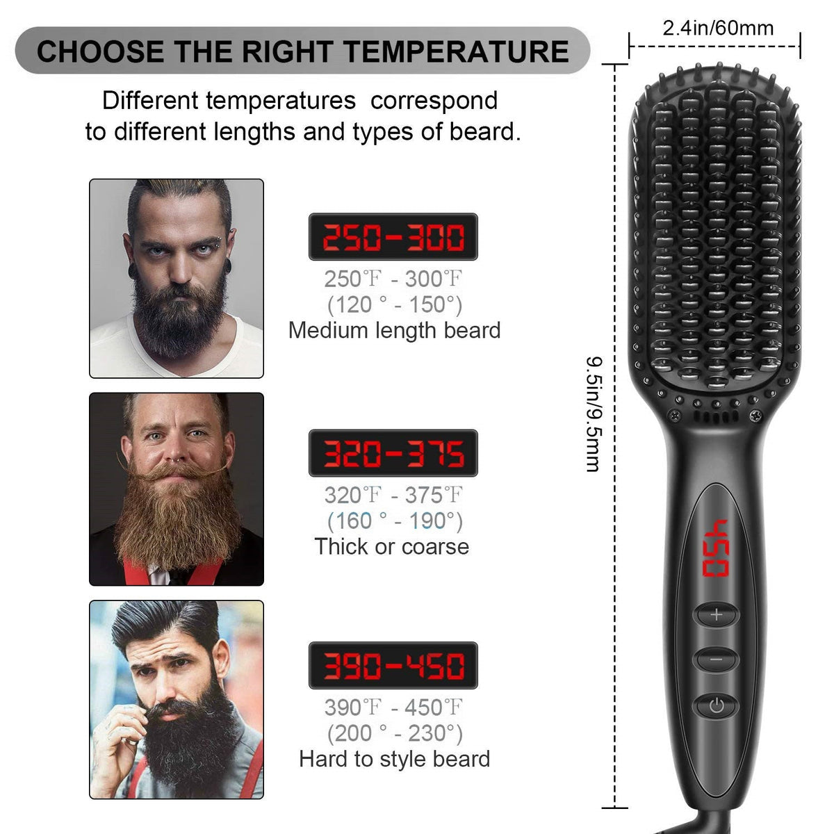 2-In-1 Ionic Hair Straightener Beard Comb Sell My Stuff
