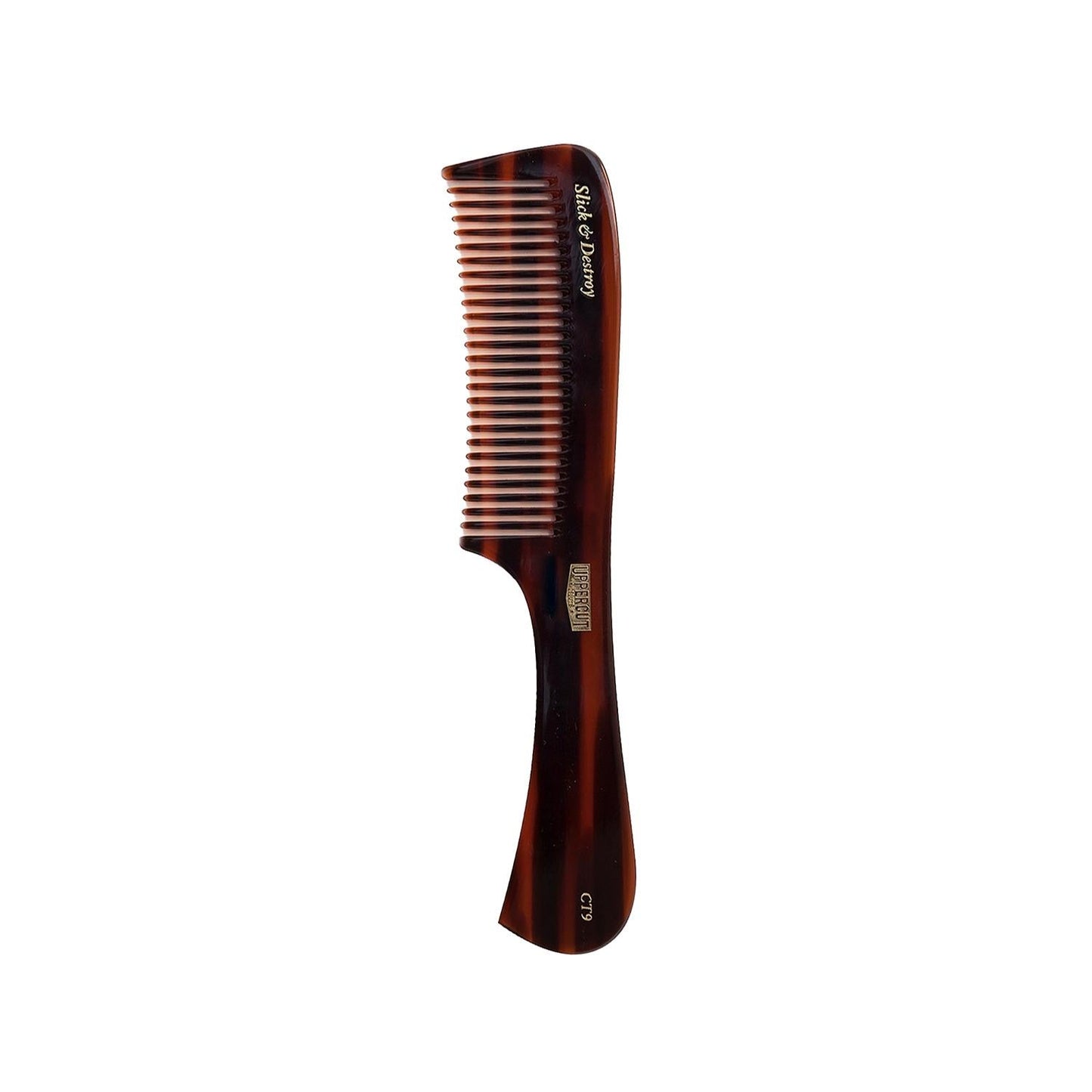 Uppercut Deluxe CT9 Styling Comb - Premium Hair Styling Tool for Men and Women Beauty Care Bag