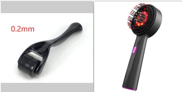 Electric Massage Comb Home Scalp Drain Comb Red Light Anti-slip Hair Care Multi-functional Massage Comb My Store