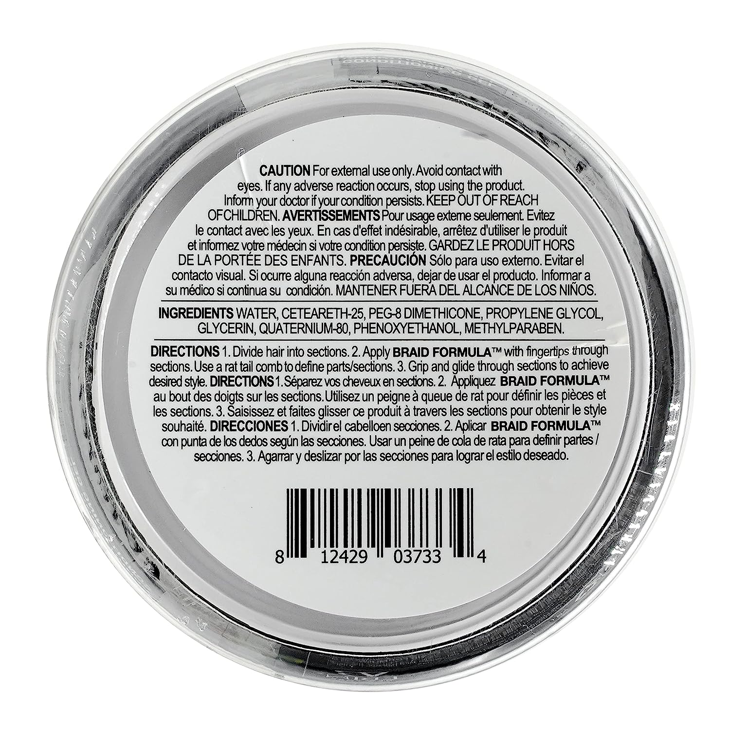 EBIN New York Braid Formula Conditioning Gel, Super Hold, 11 oz VIP Extensions