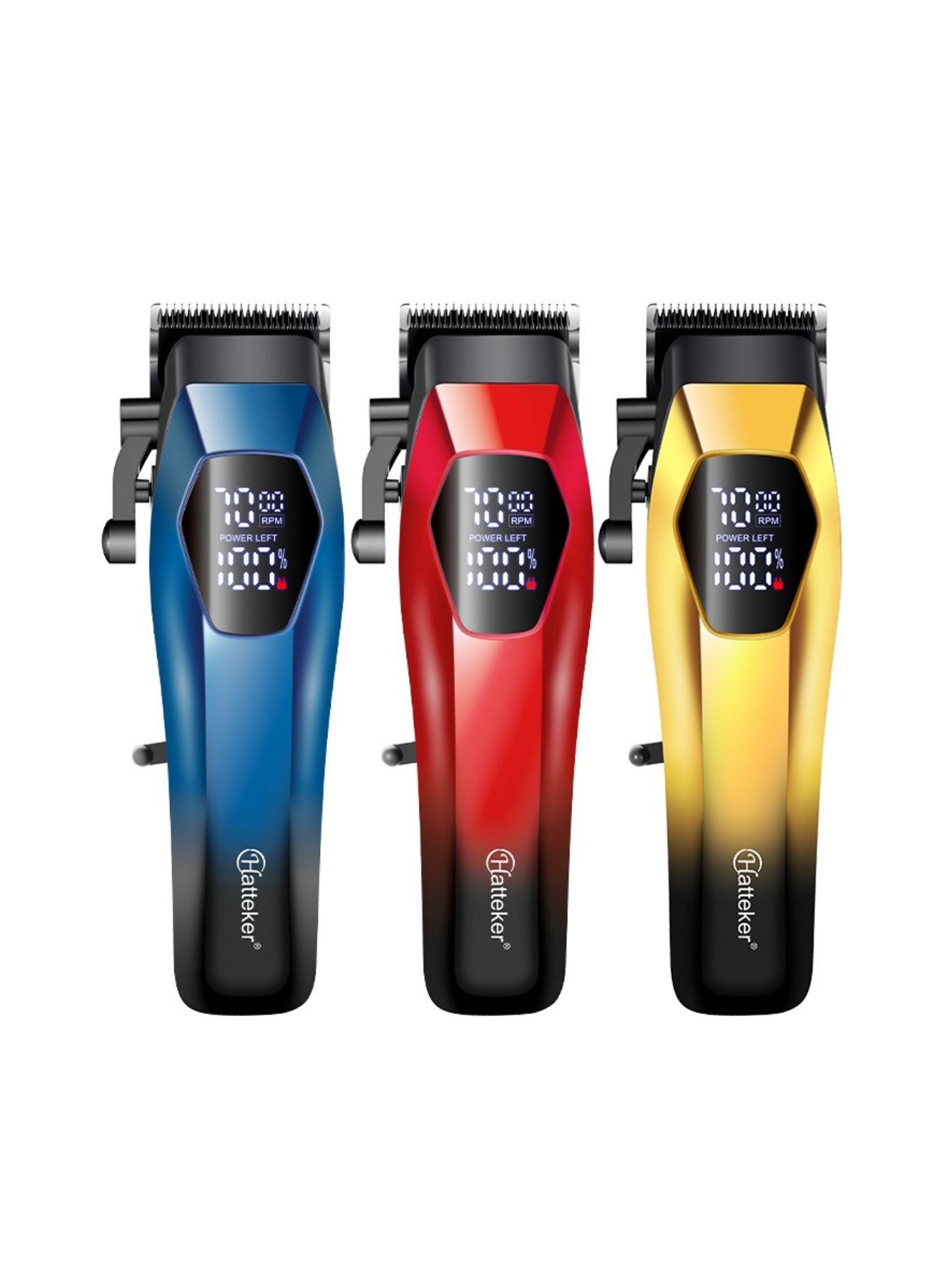 Cordless Hair Clipper with LED Display Unique Oils