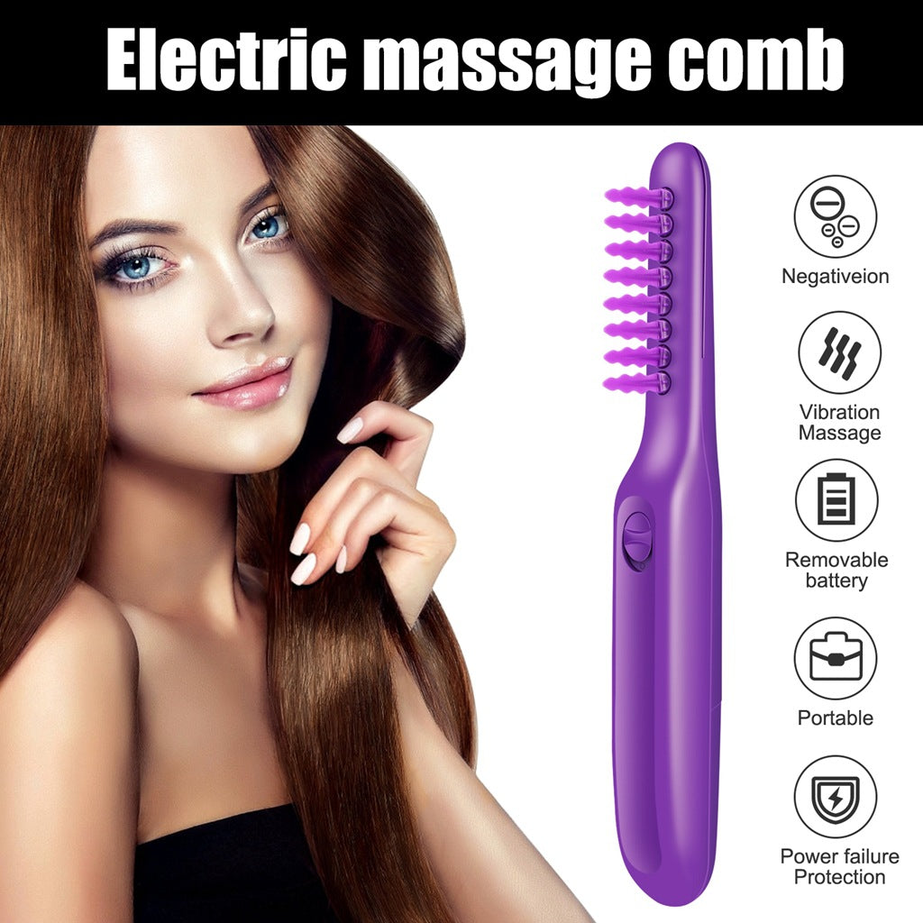 Electric Detangling Brush Scalp Massage Hair Brush Noventix