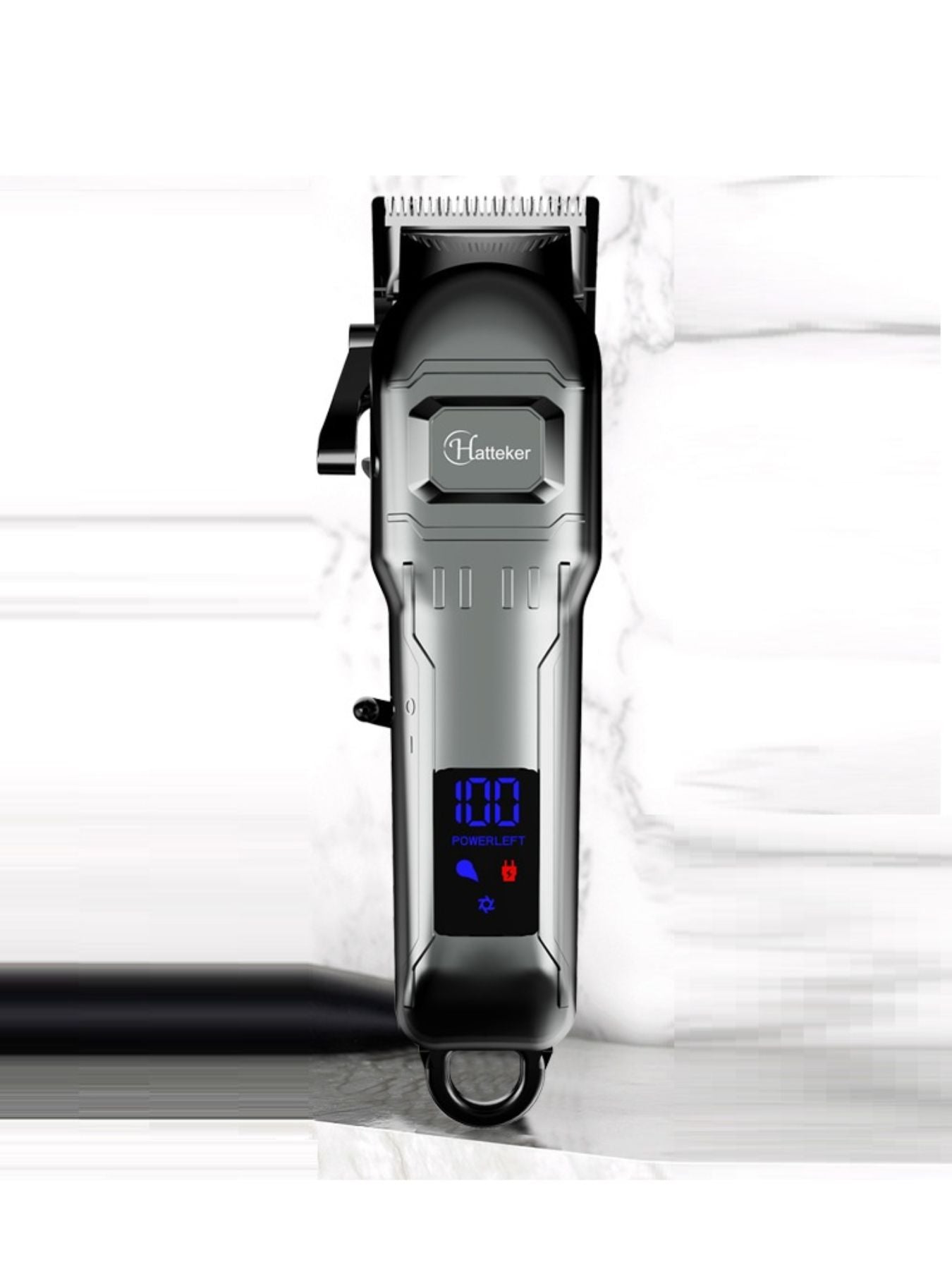 Cordless Hair Clipper with LED Display Unique Oils