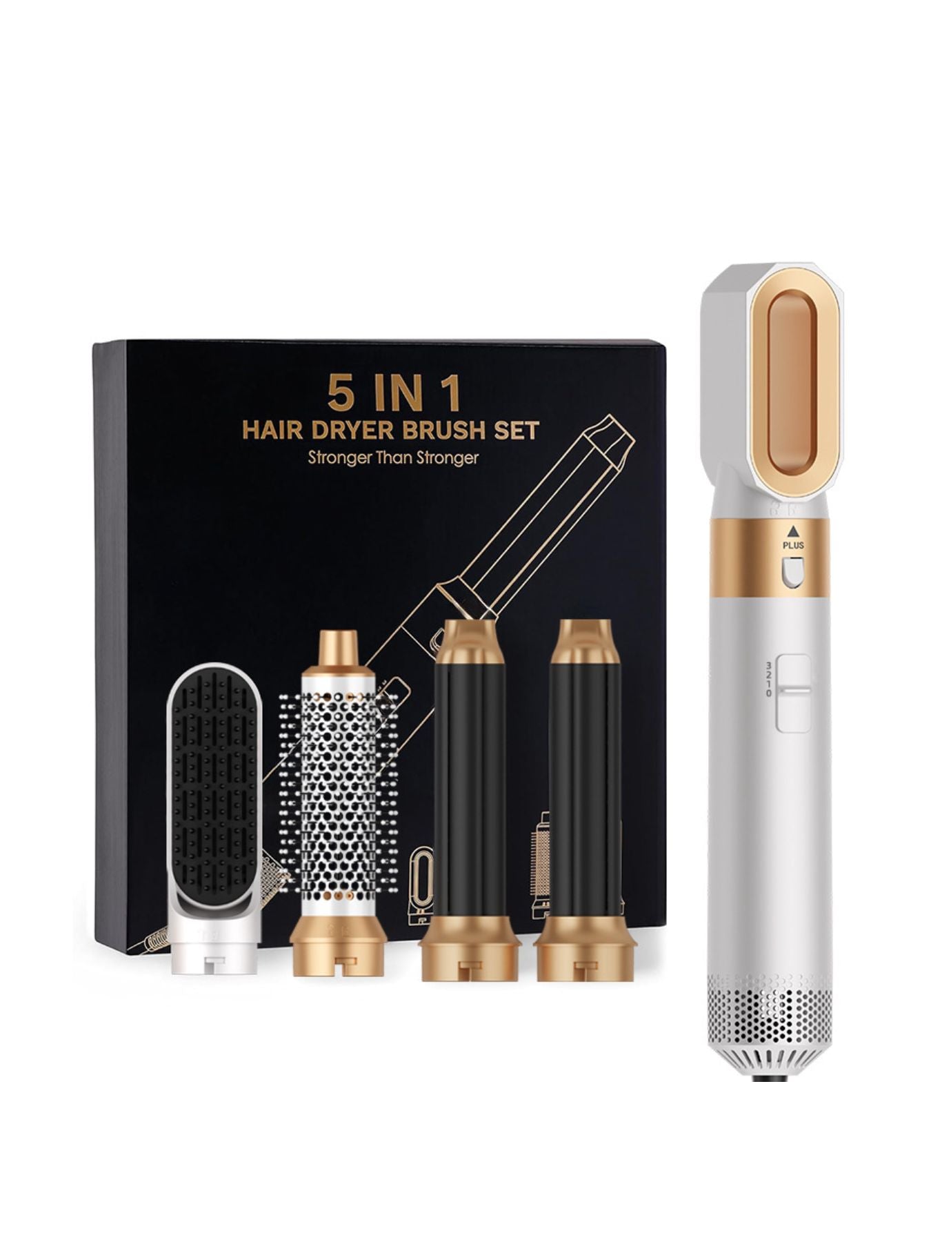 5 in 1 Hot Air Brush Unique Oils
