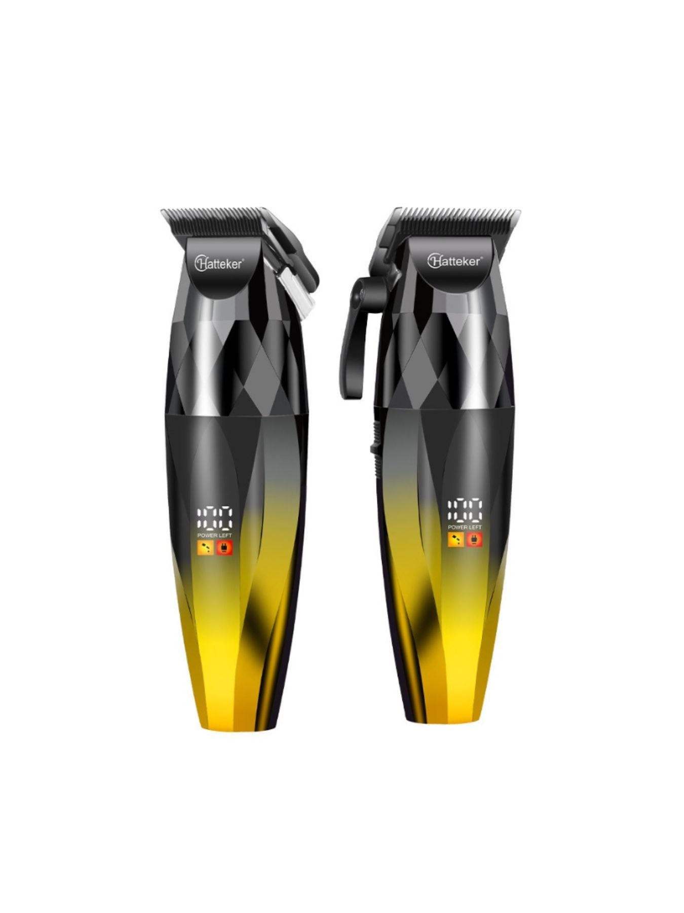 Cordless Hair Clipper with LED Display Unique Oils