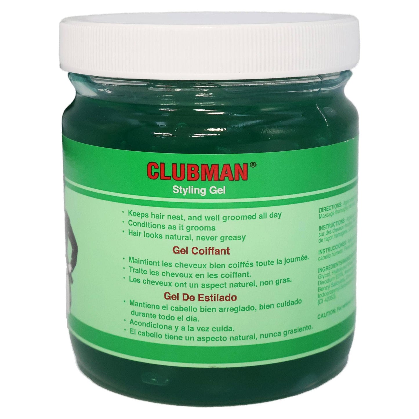 Pinaud Clubman Styling Gel The Grease Shop