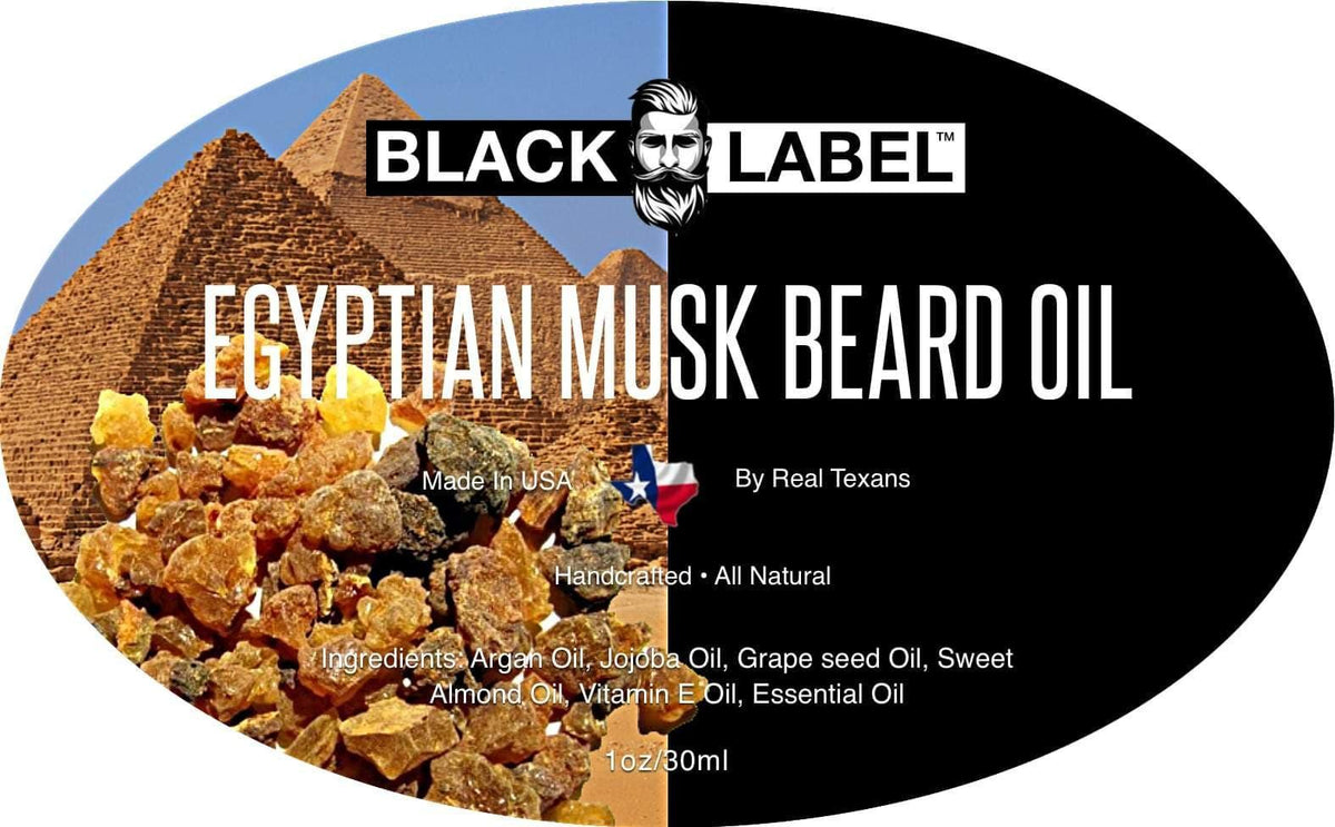 Egyptian Musk Beard Oil Blacklabel Beard Company