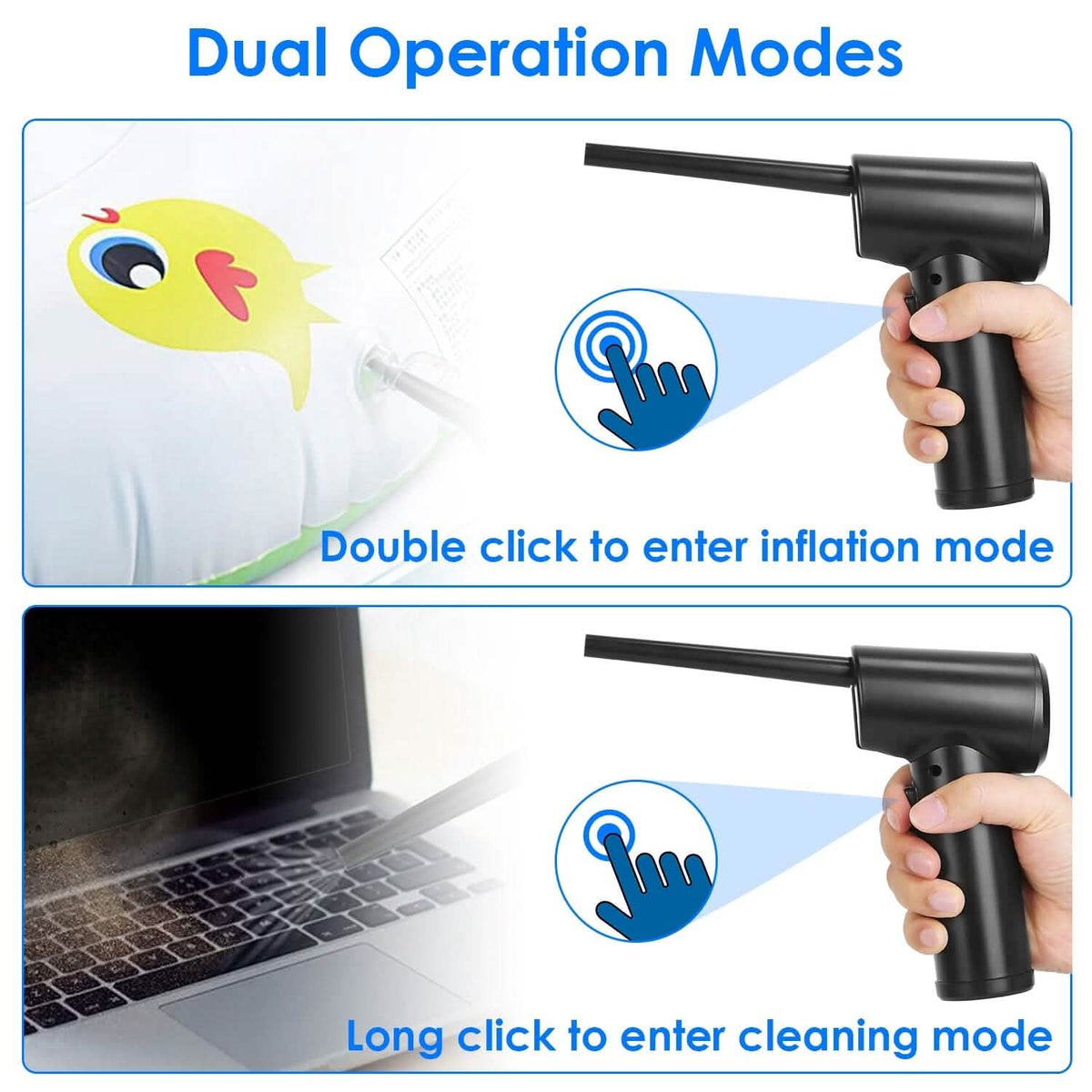 Electric Cordless Air Duster Blower for Computer Keyboard DailySale