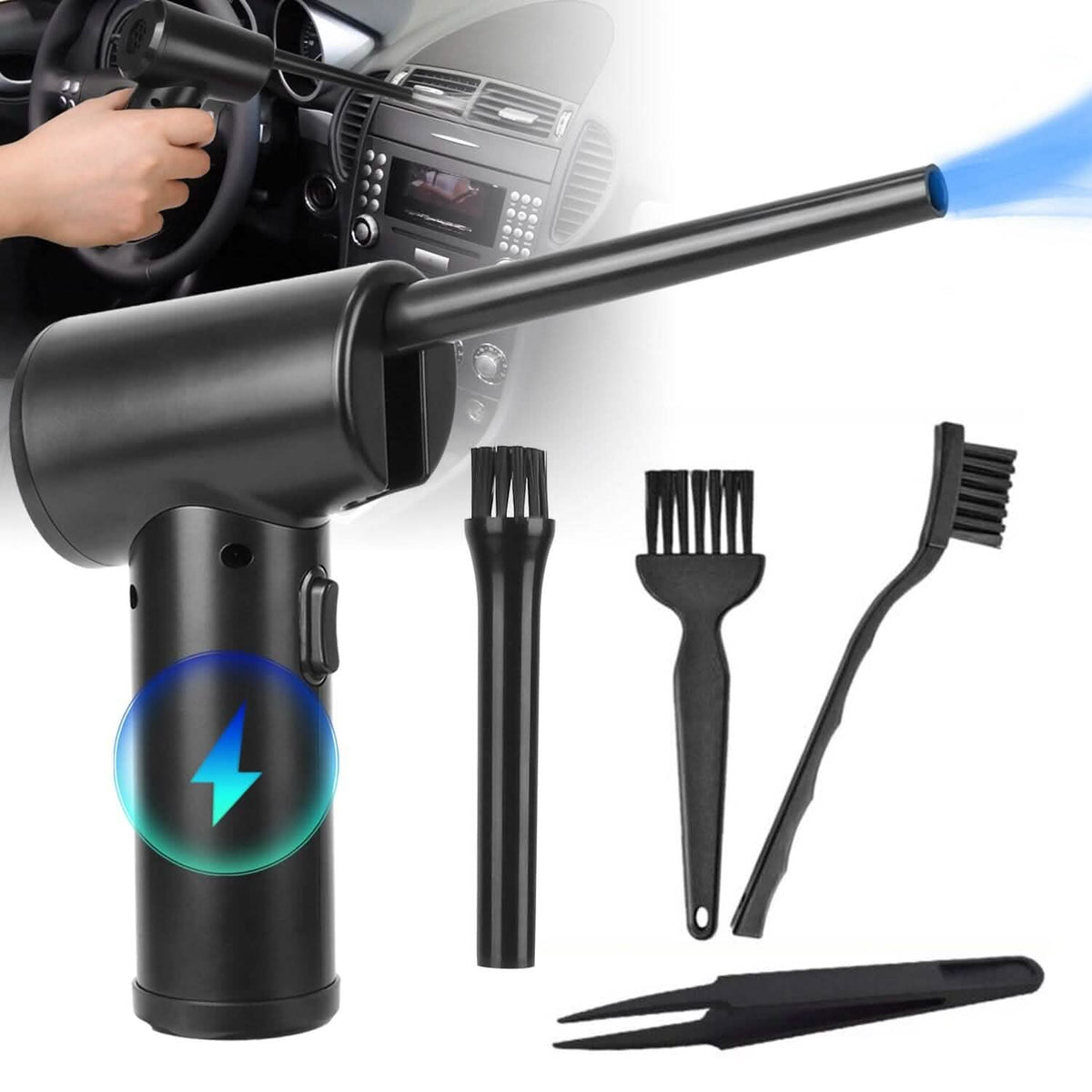 Electric Cordless Air Duster Blower for Computer Keyboard DailySale