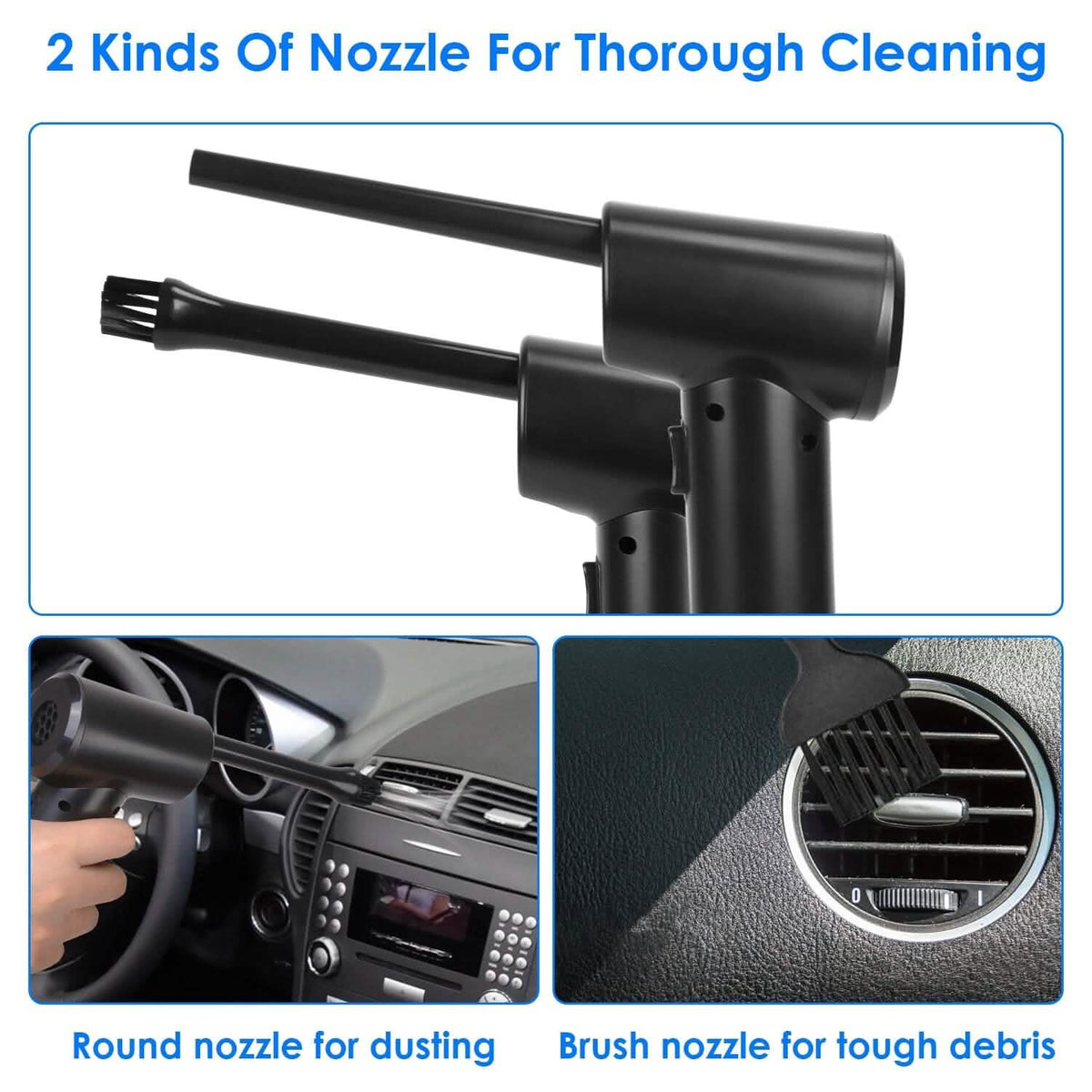Electric Cordless Air Duster Blower for Computer Keyboard DailySale