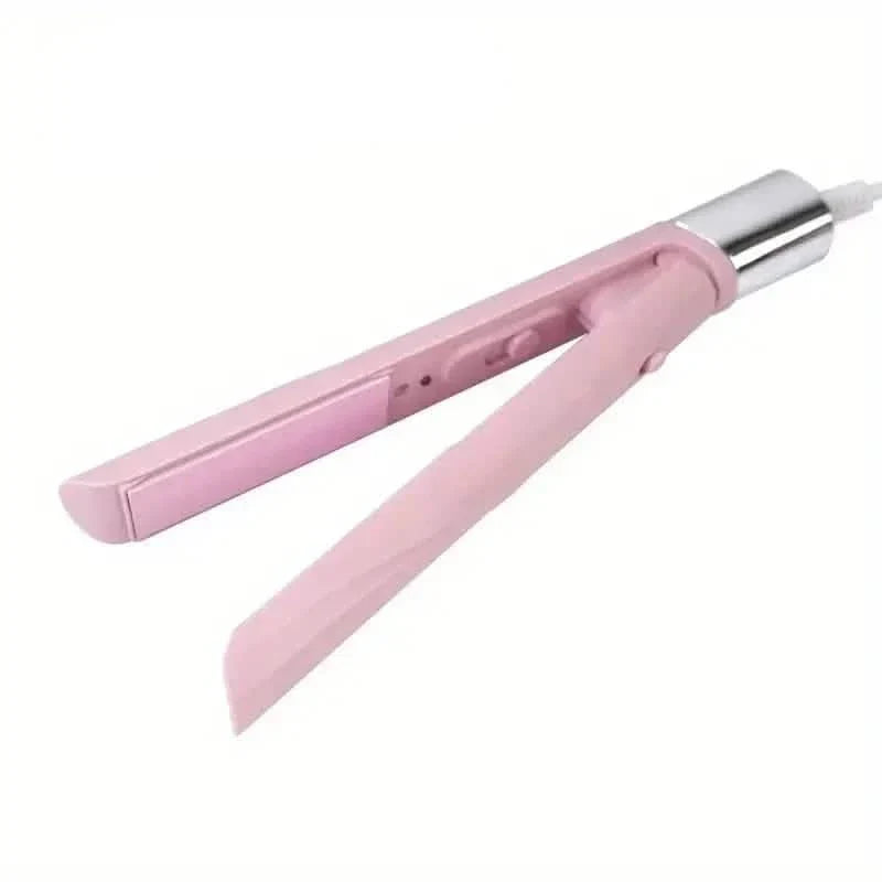 Electric Hair Straightener and Curler with Ceramic Plates EasyOptionXY