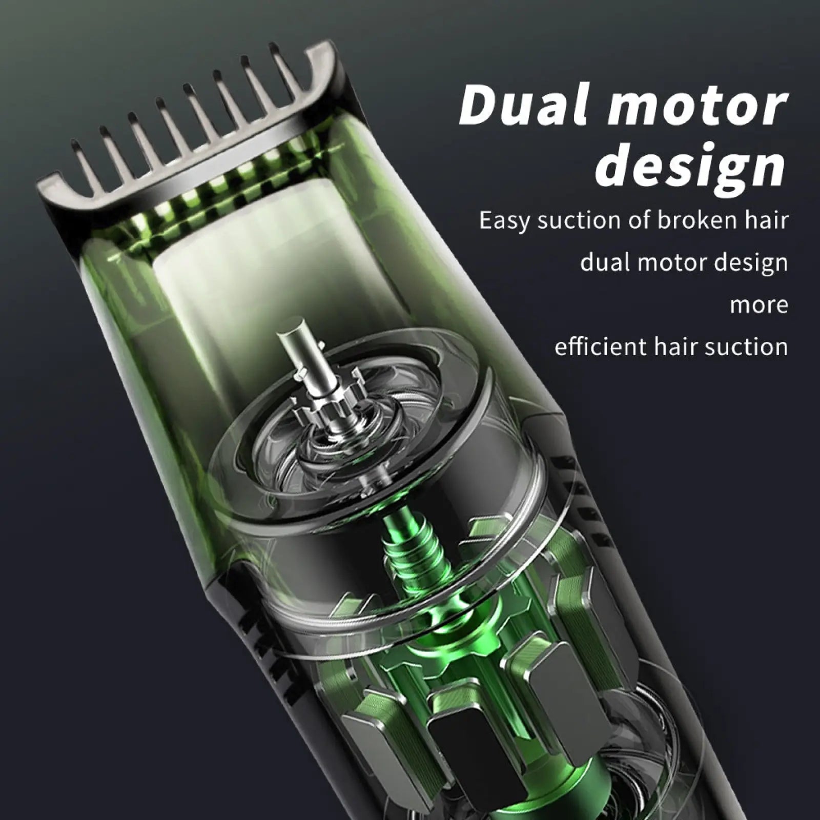 Electric Hair Trimmer with Vacuum and Digital Display ARBA Global