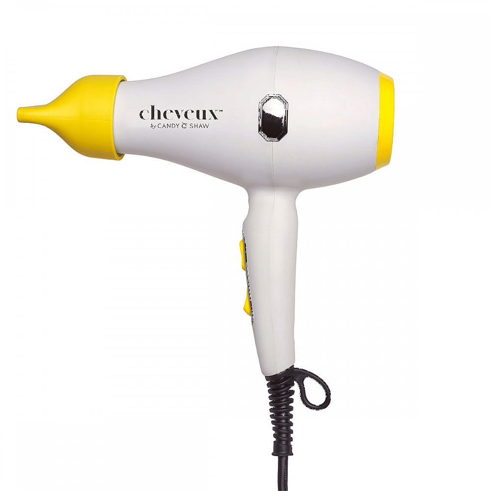 Sunlights Cheveux Hair Dryer - White + Yellow The Warehouse Salon