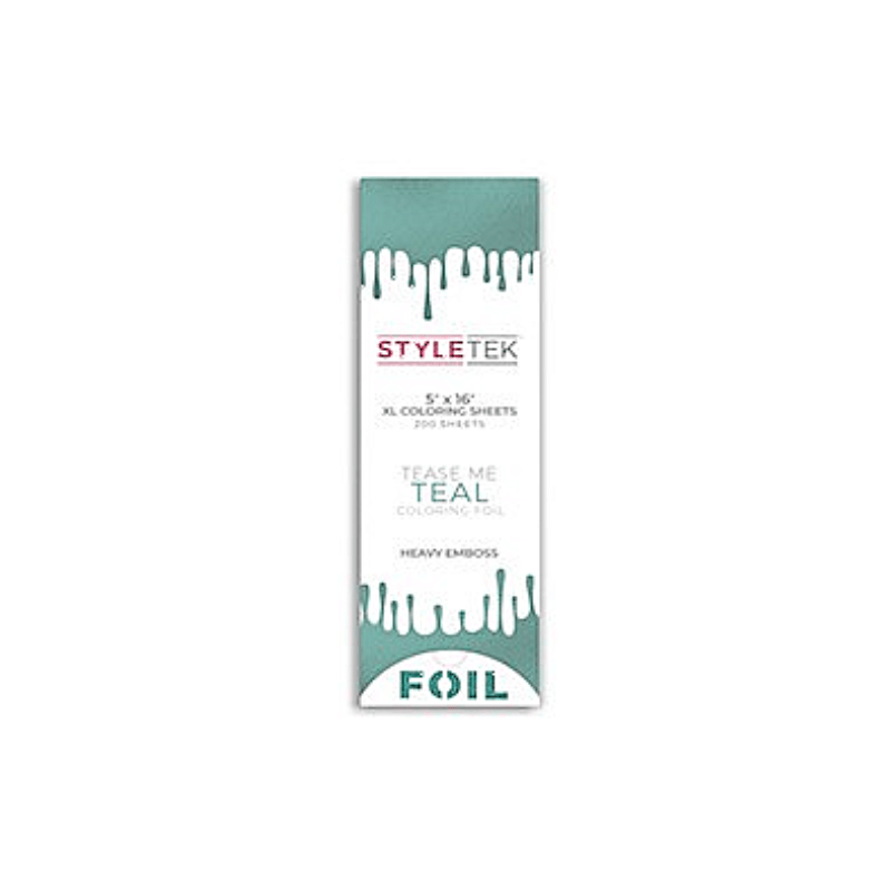 Styletek Tease Me Teal Balayage XL Sheets 200ct 5x16 The Warehouse Salon