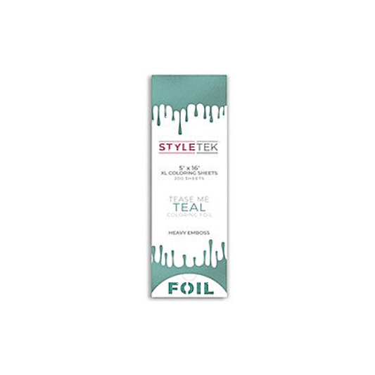 Styletek Tease Me Teal Balayage XL Sheets 200ct 5x16 The Warehouse Salon