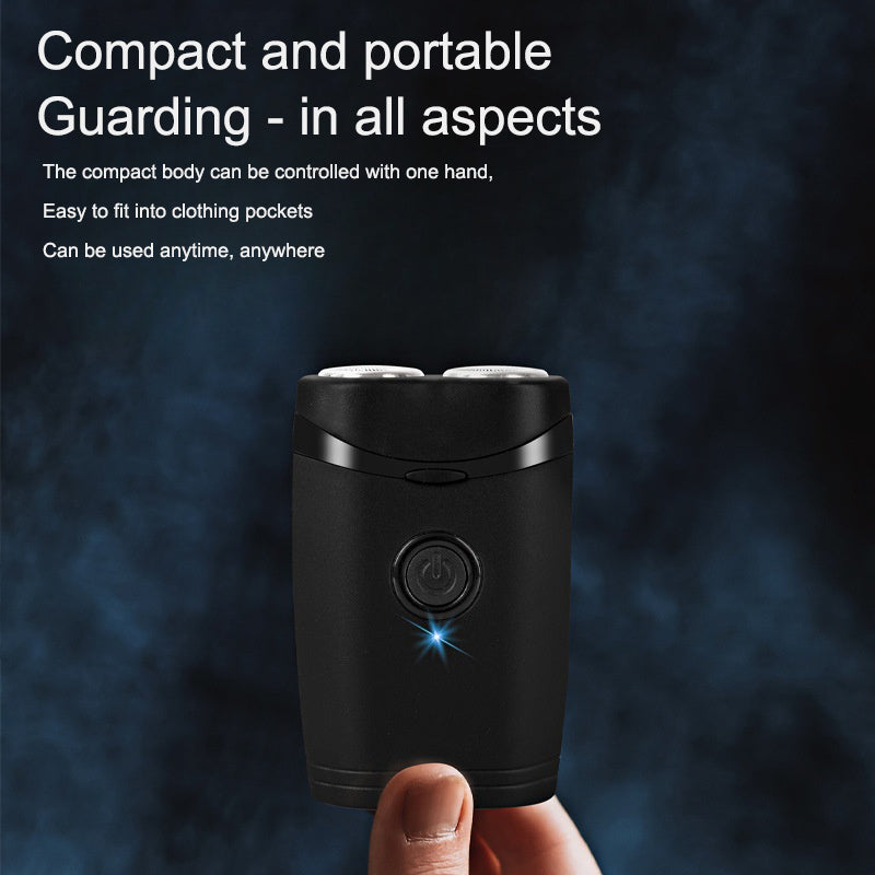 Portable men's dual head electric shaver shaver shaving device American Smart