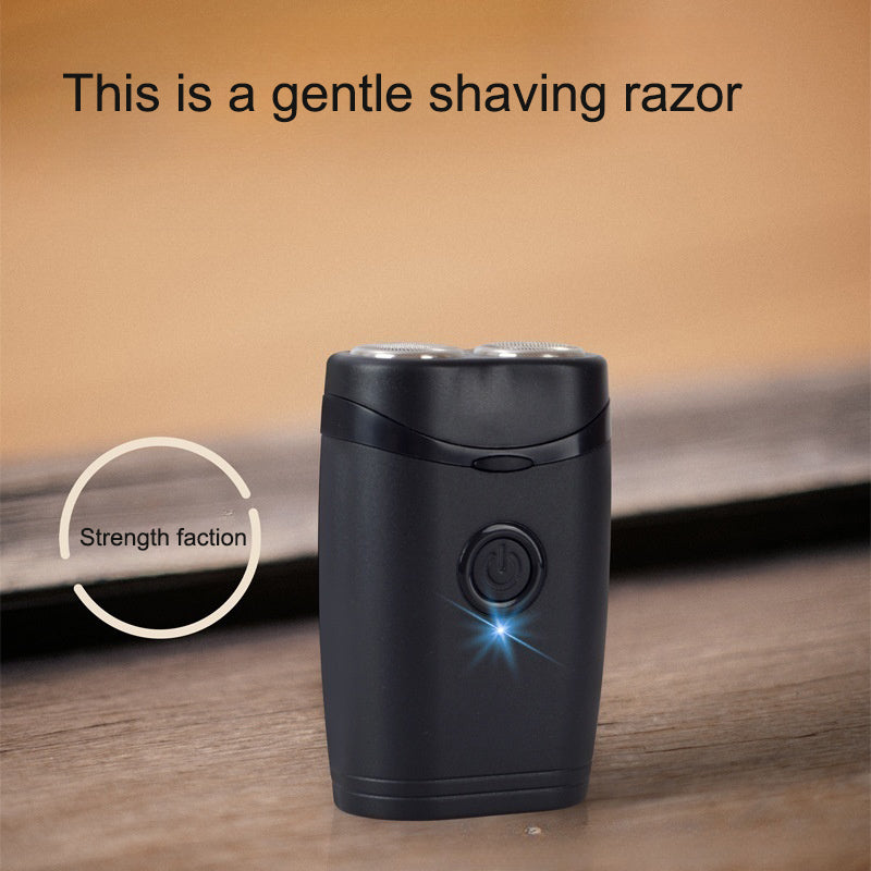 Portable men's dual head electric shaver shaver shaving device American Smart