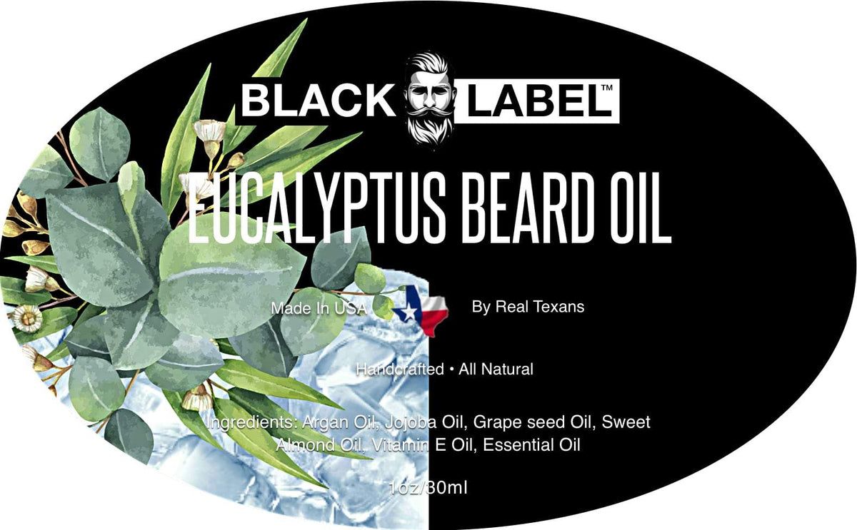 Eucalyptus Beard Oil Blacklabel Beard Company