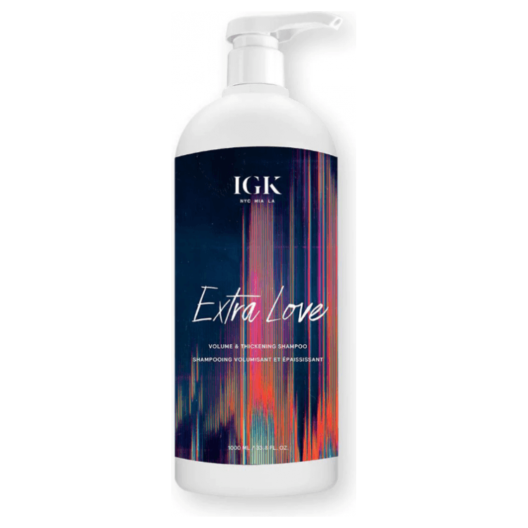 IGK EXTRA LOVE Volume & Thickening Conditioner 33.8oz The Warehouse Salon
