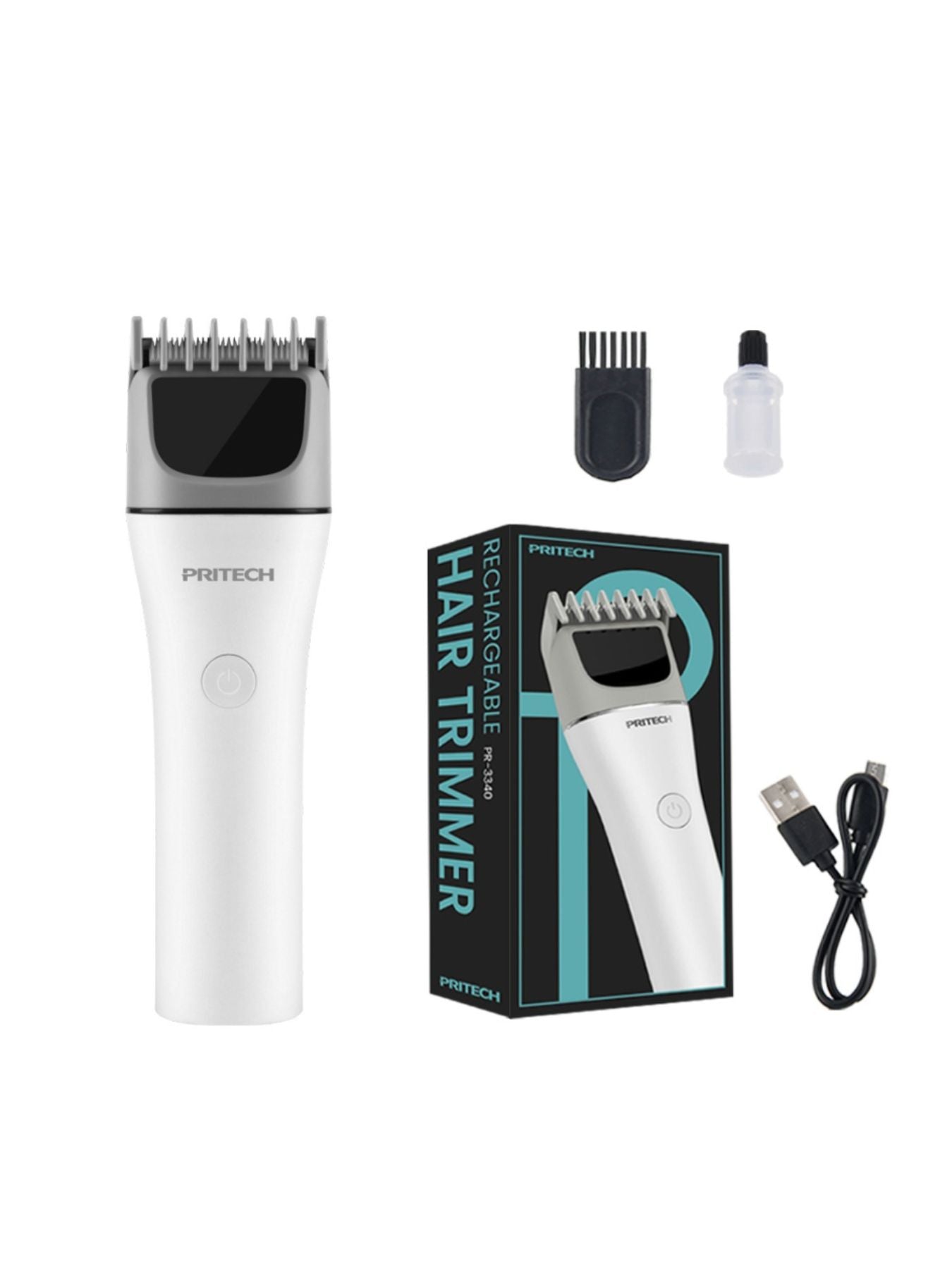 Cordless Rechargeable Hair Clipper Unique Oils