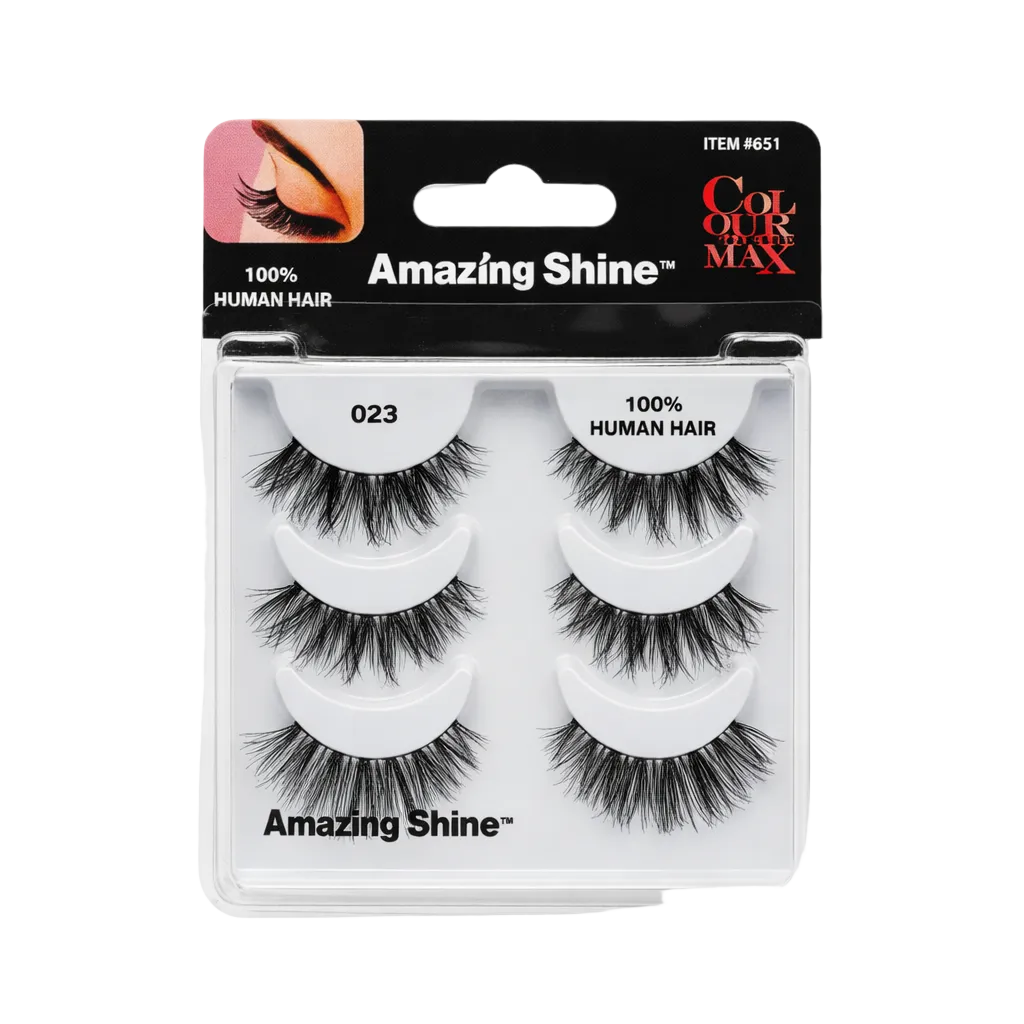 100% Real Hair Eyelash Set - 3 Pair VIAI BEAUTY
