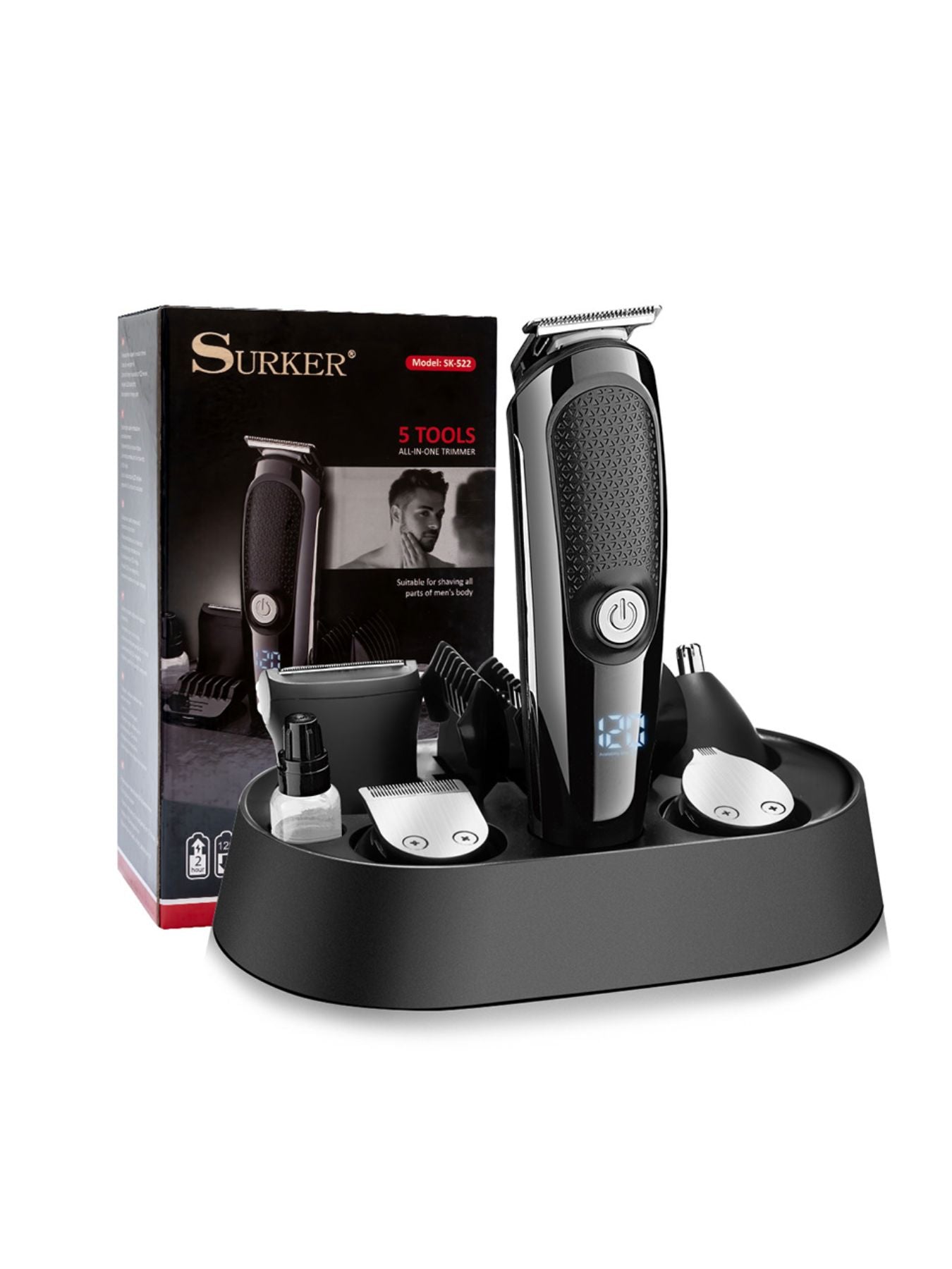 Professional Cordless Hair Clipper Unique Oils