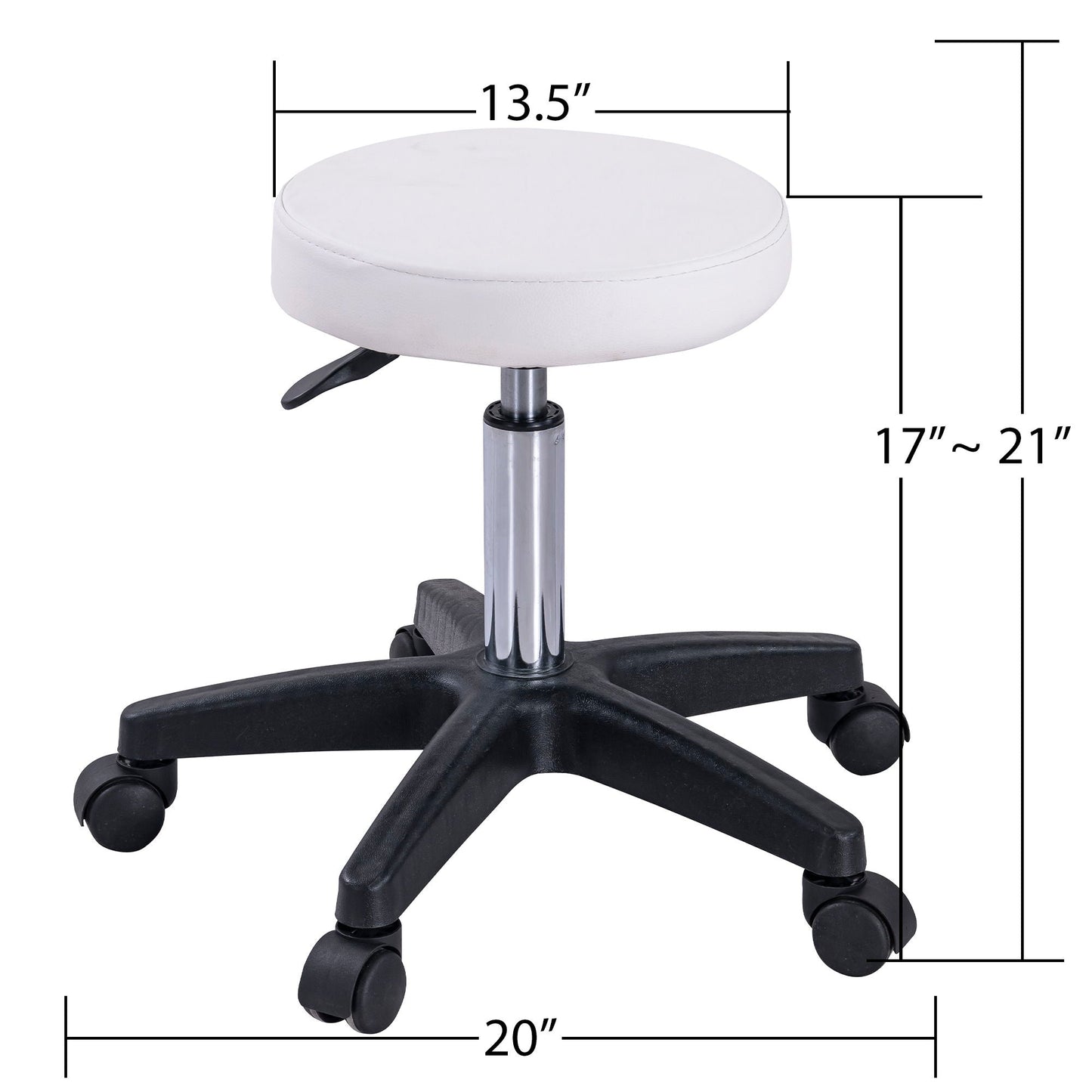 72.8" Massage Salon Tattoo Chair With Two Trays Esthetician Bed With Hydraulic Stool, Multi-Purpose 3-Section Facial Bed Table, Adjustable Beauty Barber Spa Beauty Equipment HouseOfZazla