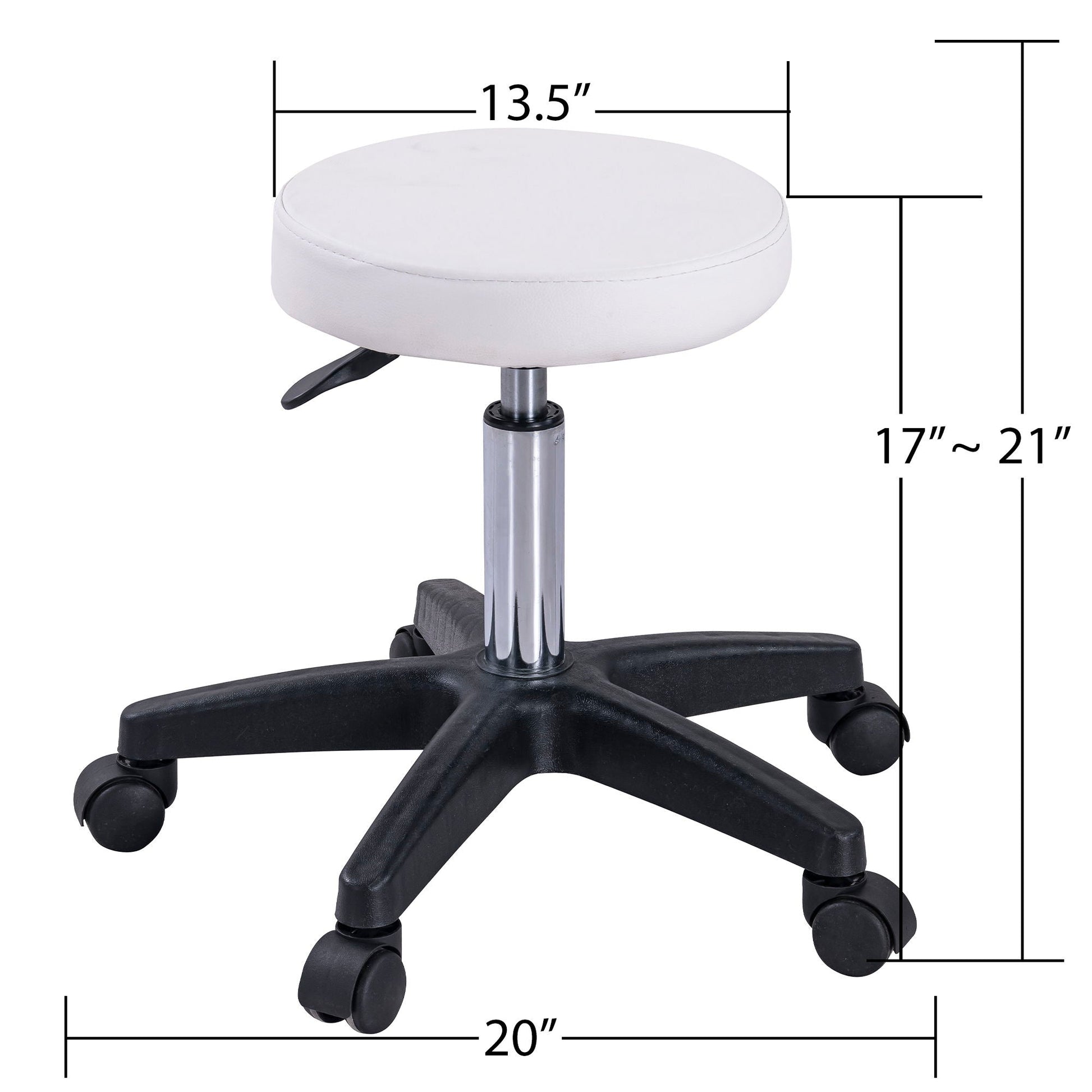 72.8" Massage Salon Tattoo Chair With Two Trays Esthetician Bed With Hydraulic Stool, Multi-Purpose 3-Section Facial Bed Table, Adjustable Beauty Barber Spa Beauty Equipment HouseOfZazla