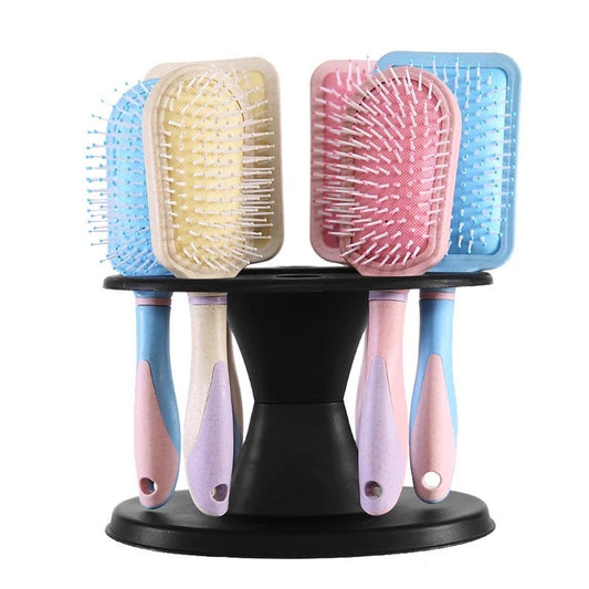 Barber Shop Hairdressing Tools Plastic Hair Roller Comb Storage Rack Vivalo