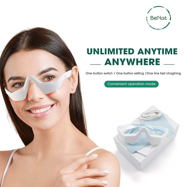 Under-Eye Red Light Therapy Skin Rejuvenation and The Make-up Corner