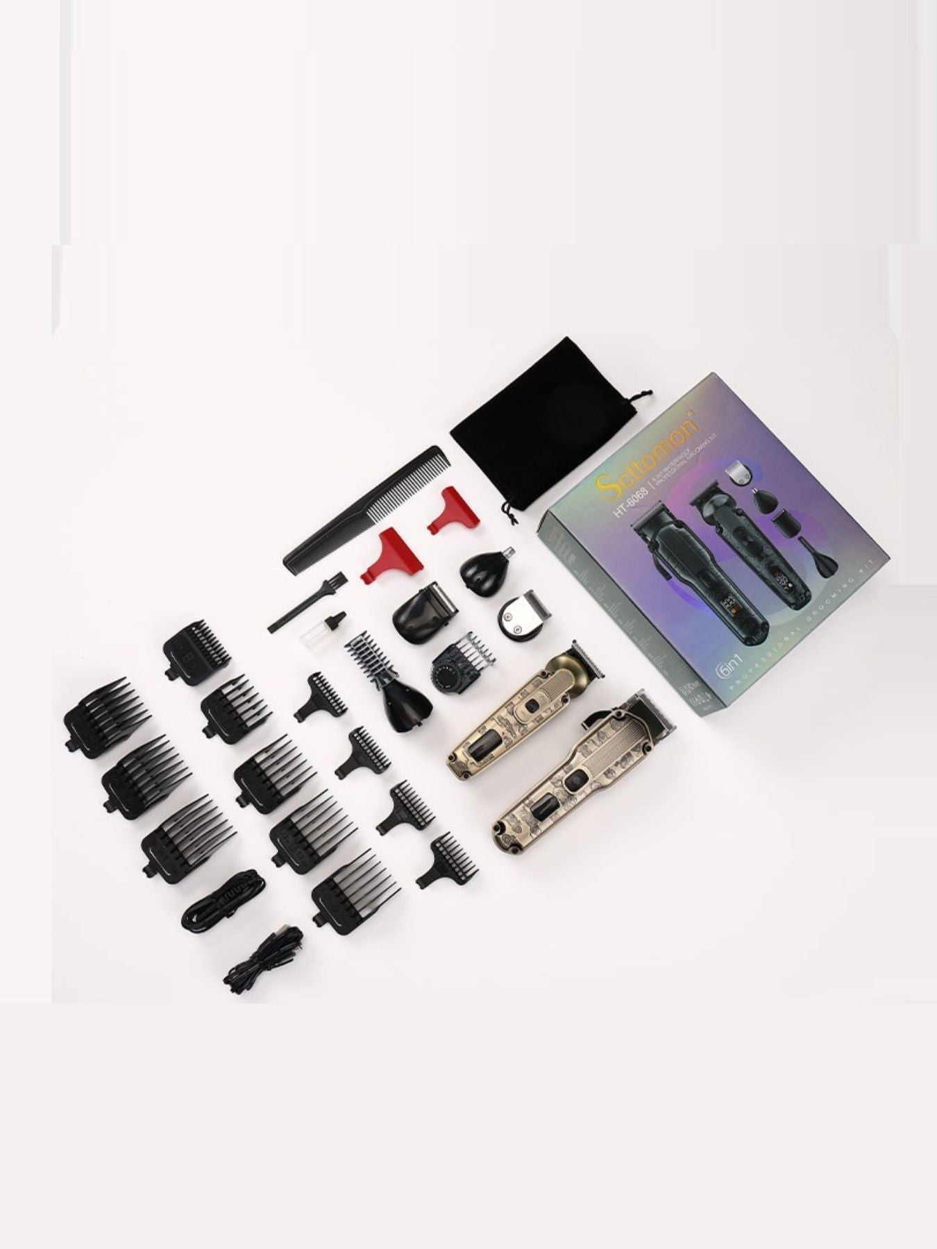 LED Display Hair Clipper Unique Oils