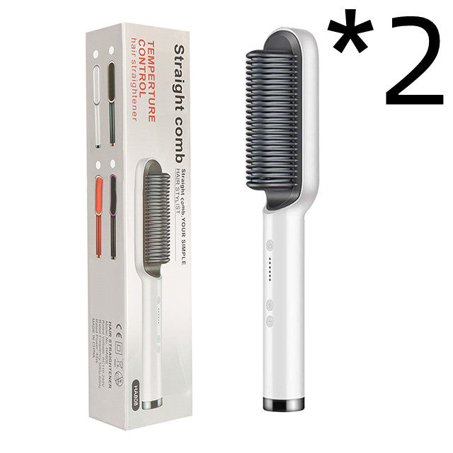2 In 1 Hair Straightener Hot Comb Curling Brush Sell My Stuff