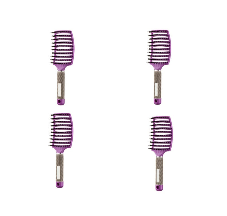 Hairbrush Anti Klit Brushy Haarborstel Women Detangler Hair Brush Bristle Nylon Scalp Massage  Teaser Hair Brush Comb Noventix