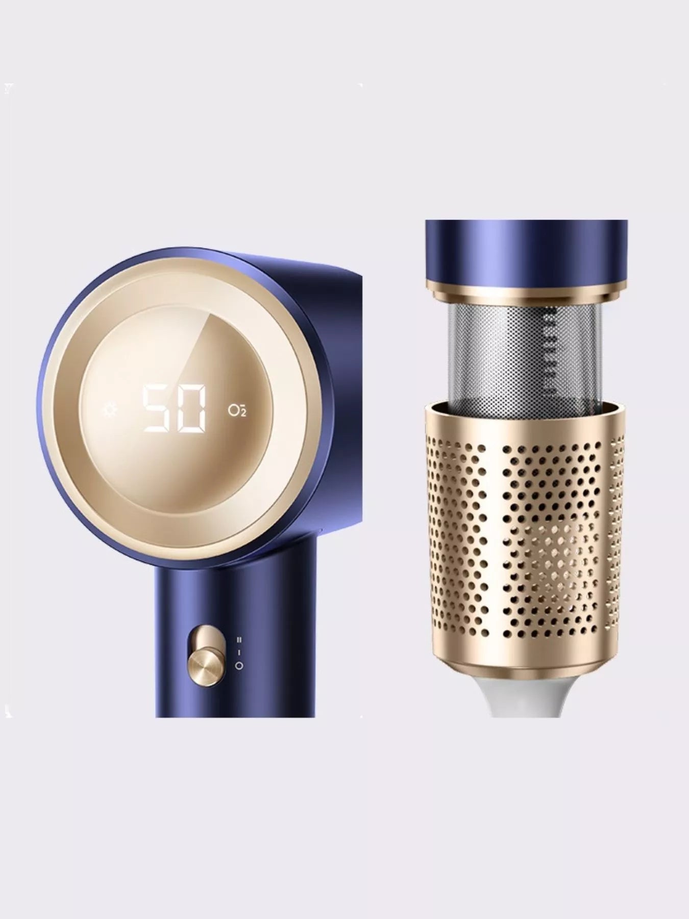 Smart Temperature Control High-speed Hair Dryer Unique Oils