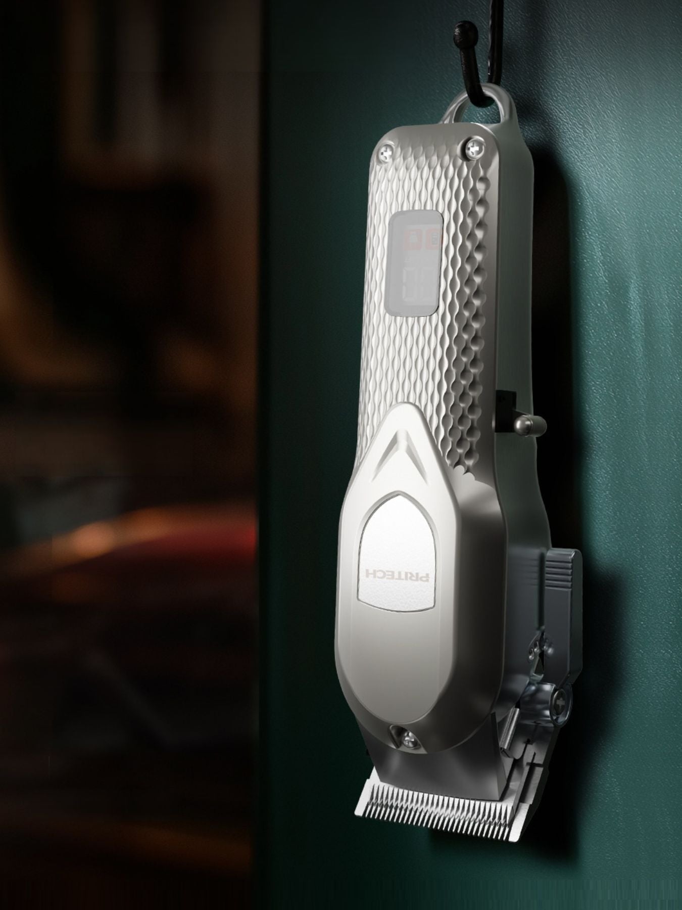 Cordless Hair Clipper with LED Display Unique Oils