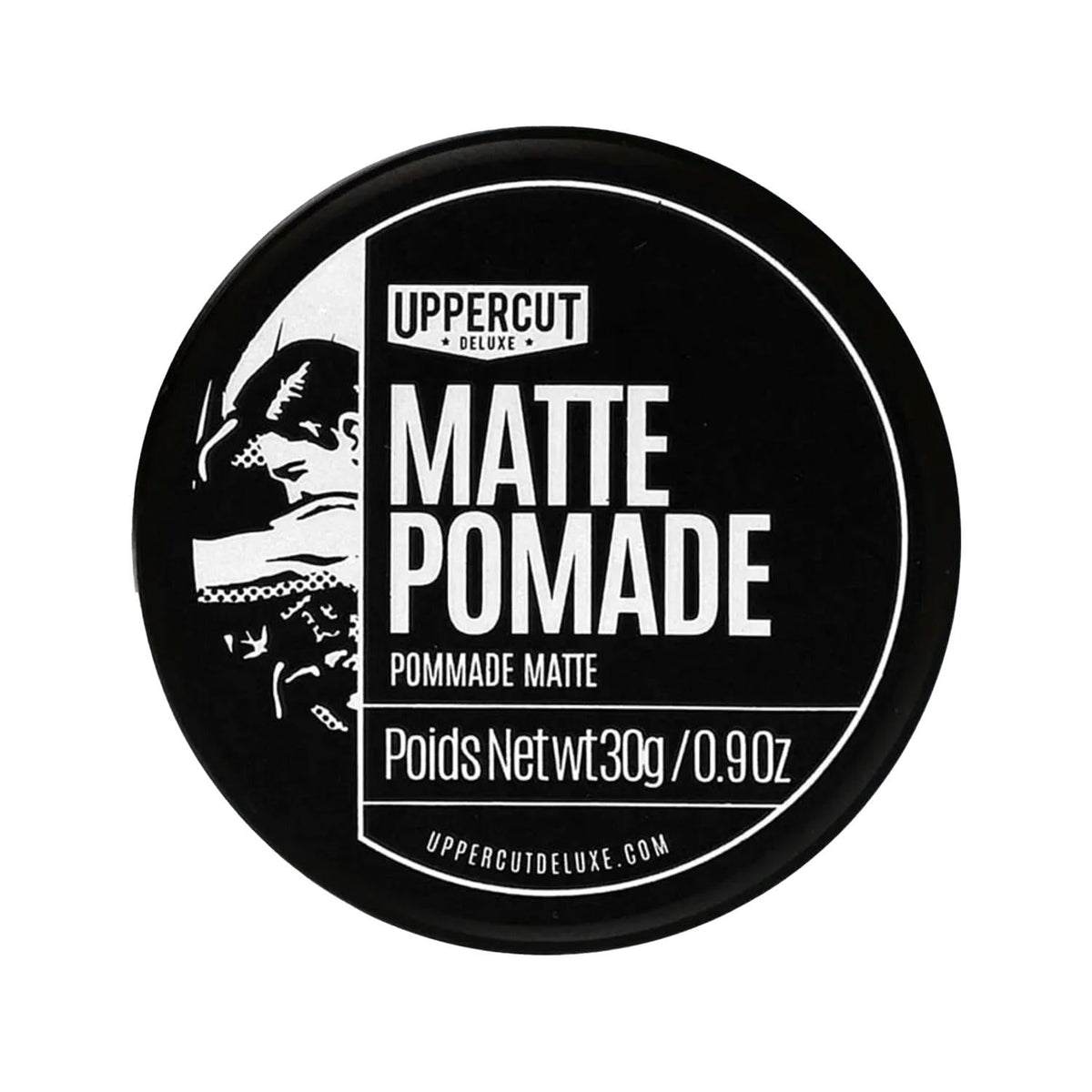 Uppercut Deluxe Matte Pomade Medium Hold Styling Wax 30g Beauty Care Bag