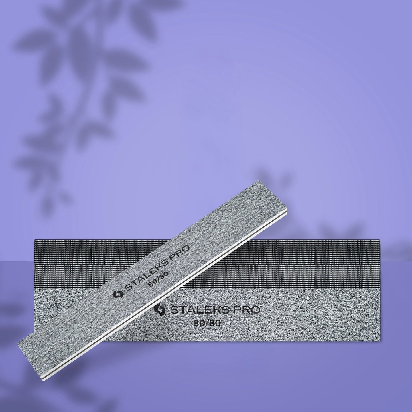 *(25pk) Straight mineral nail file - 80/80 Lunali Nail Supply