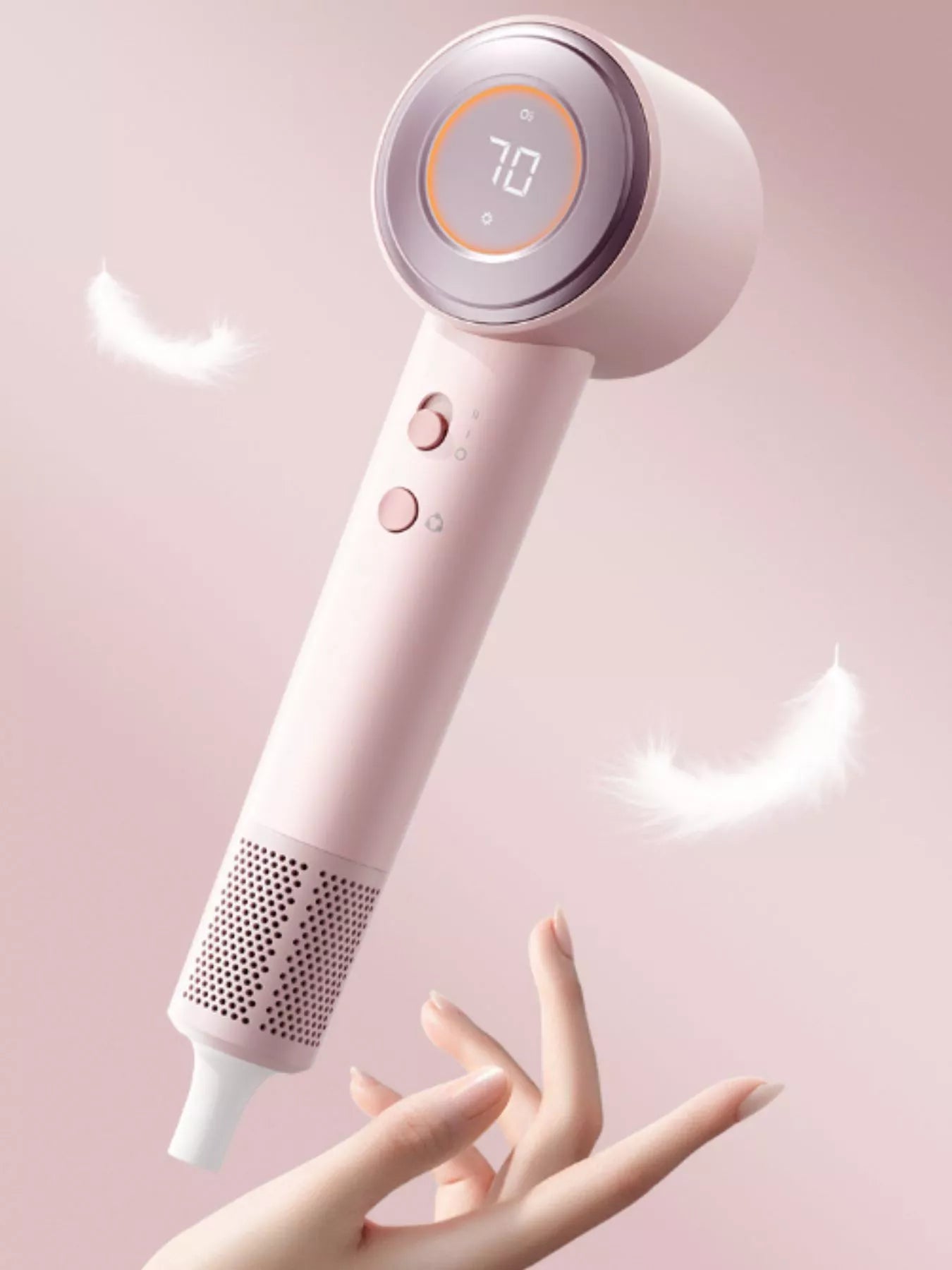 Temperature Control High-Speed Hair Dryer Unique Oils