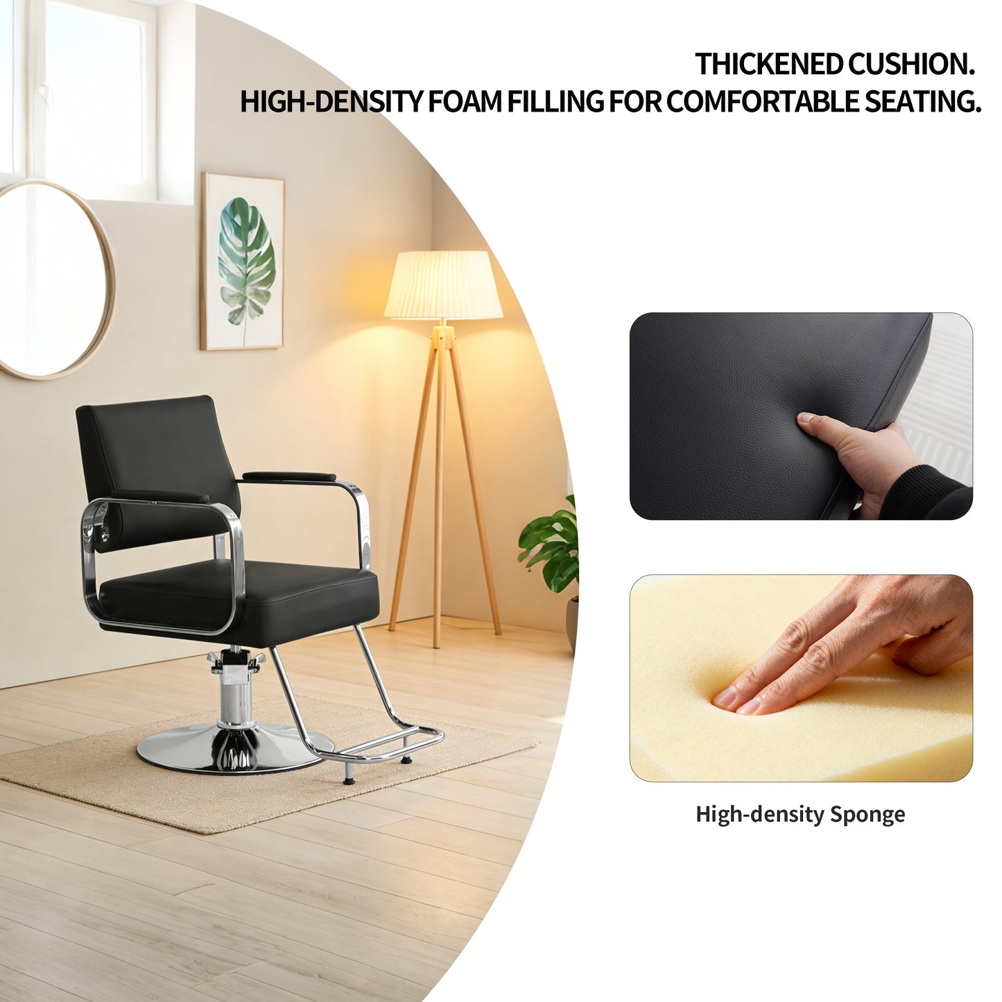 Barber Chair Salon Chair for Hair Stylist Home Furnishers