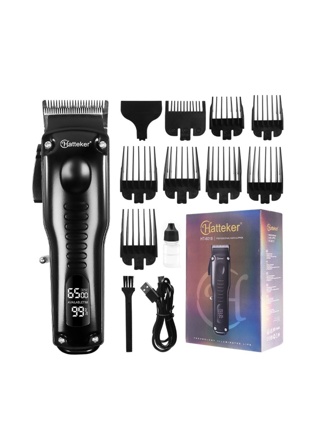 Cordless Hair Clipper Unique Oils