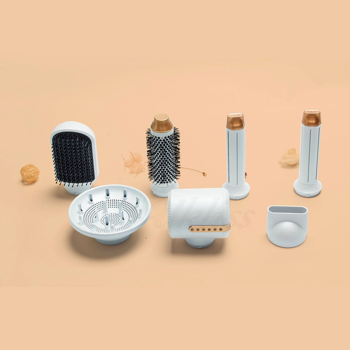 7-in-1 Hot Air Comb Automatic Curling Wand Elyvora LLC