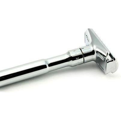 Merkur Futur Adjustable Safety Razor Gift Time & Blades - Polished Pasteur Pharmacy