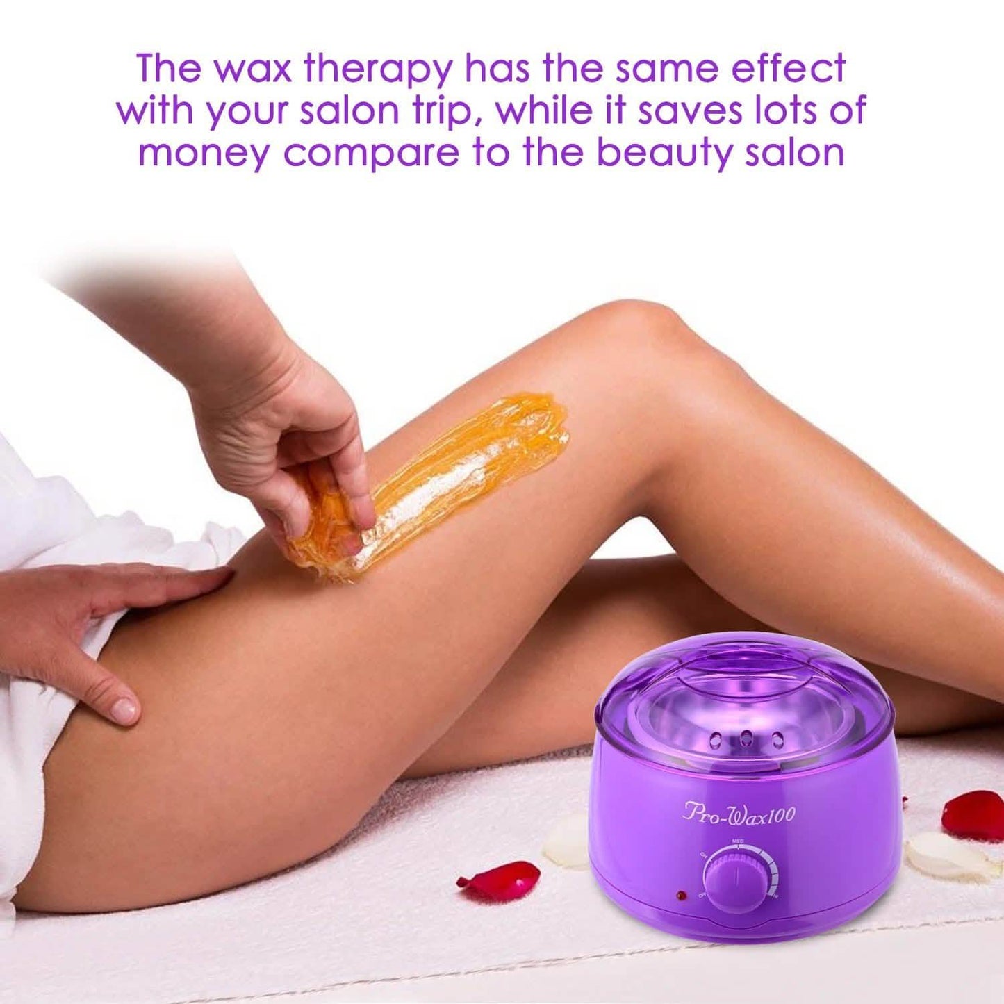 Fitnate Hair Removal Hot Wax Warmer Set DailySale