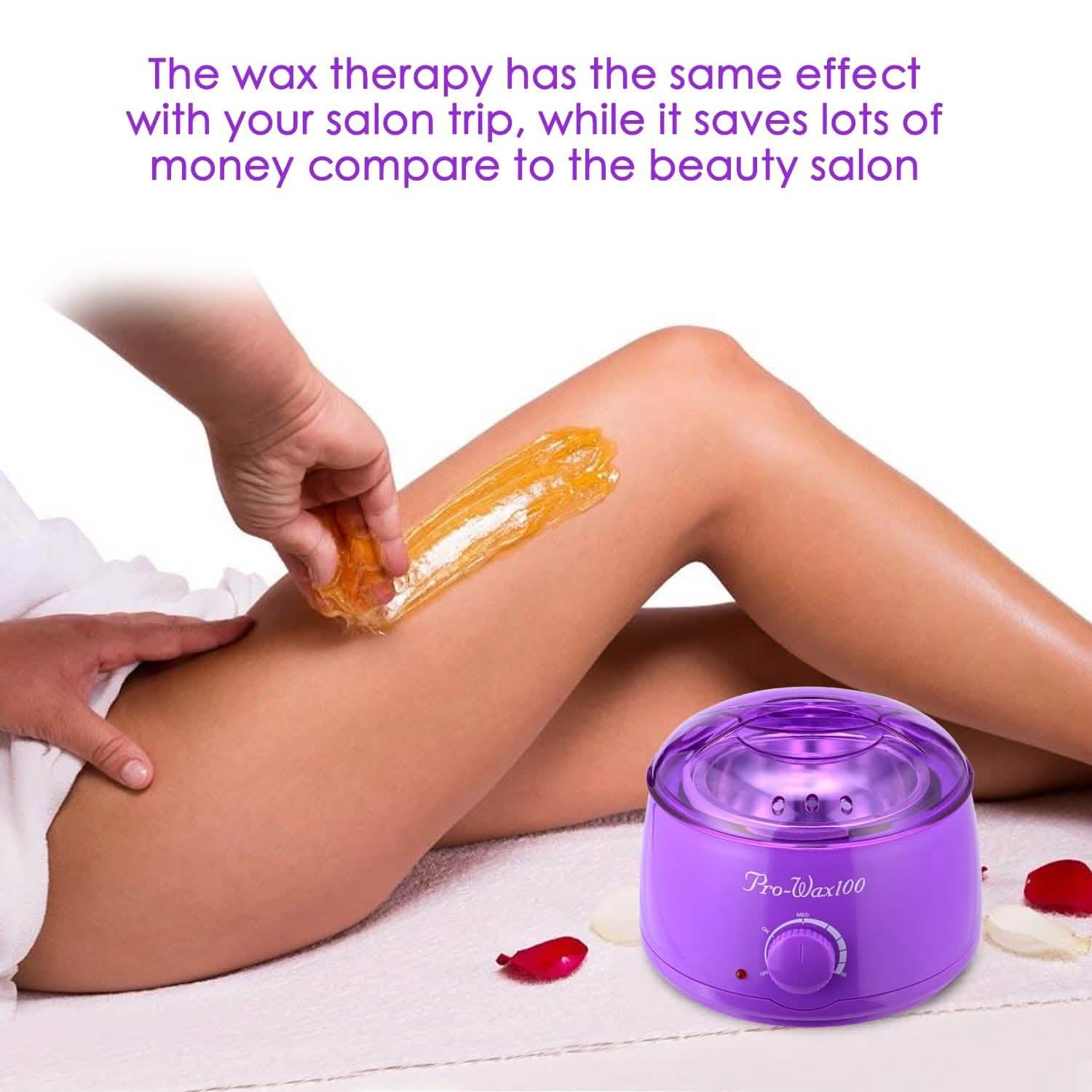 Fitnate Hair Removal Hot Wax Warmer Set DailySale