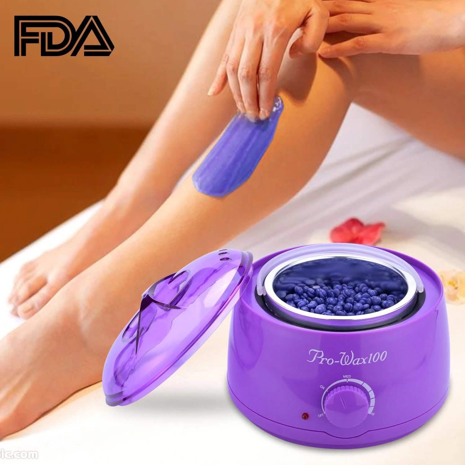 Fitnate Hair Removal Hot Wax Warmer Set DailySale