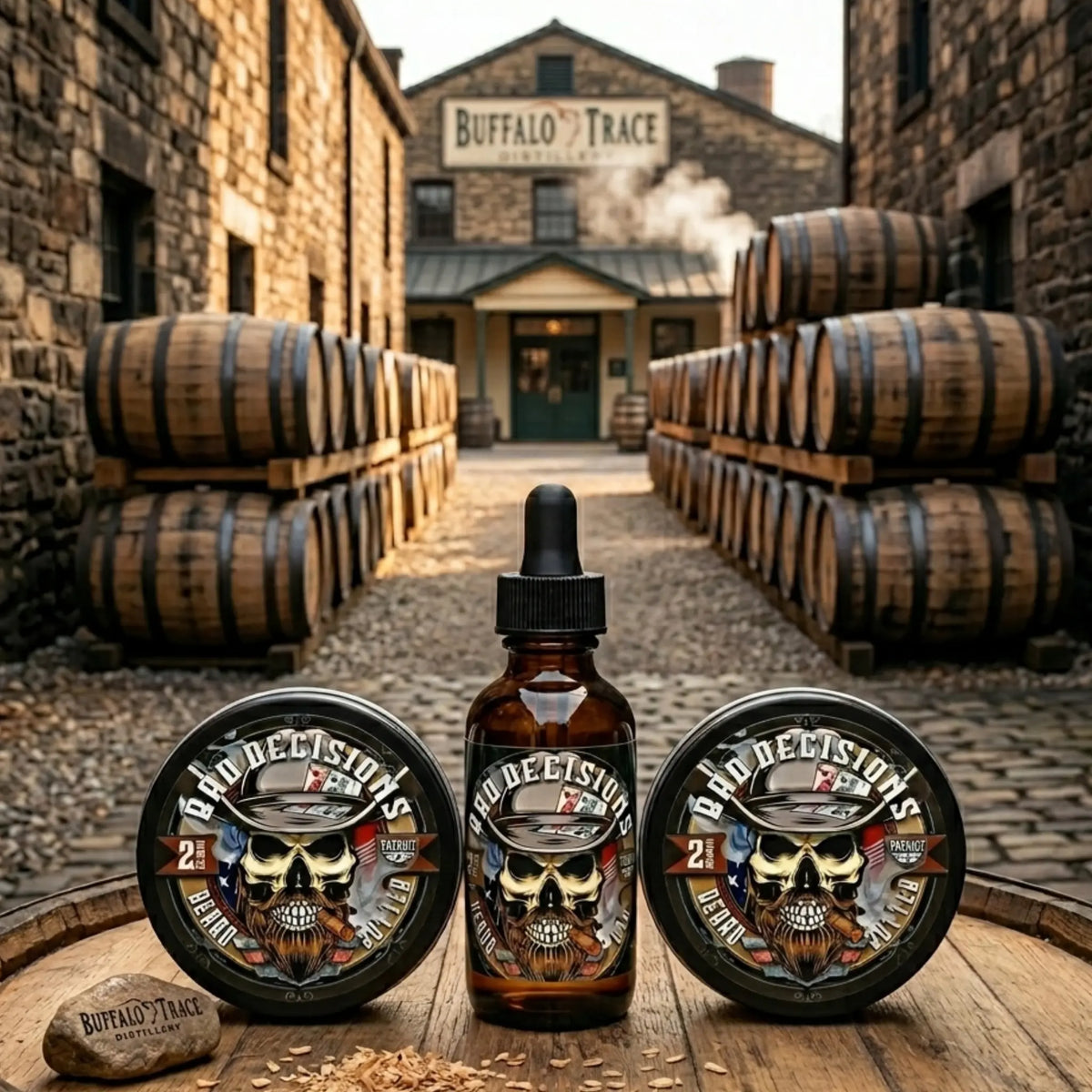 Bad Decisions 1oz Natural Beard Oil Whiskey Patriot And Company