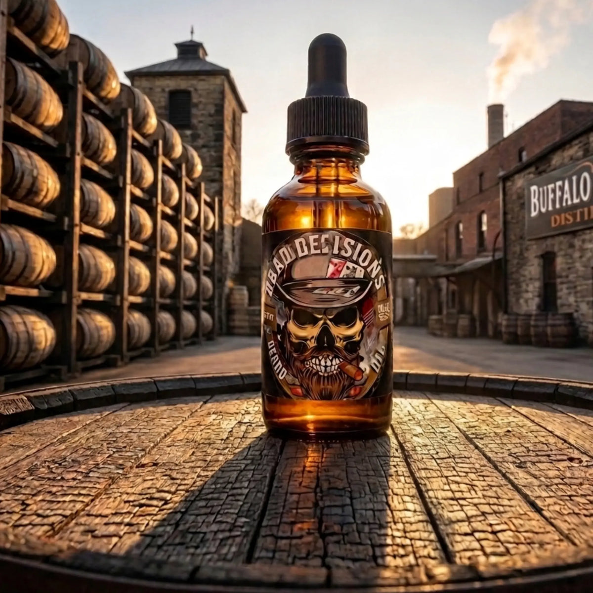 Bad Decisions 1oz Natural Beard Oil Whiskey Patriot And Company